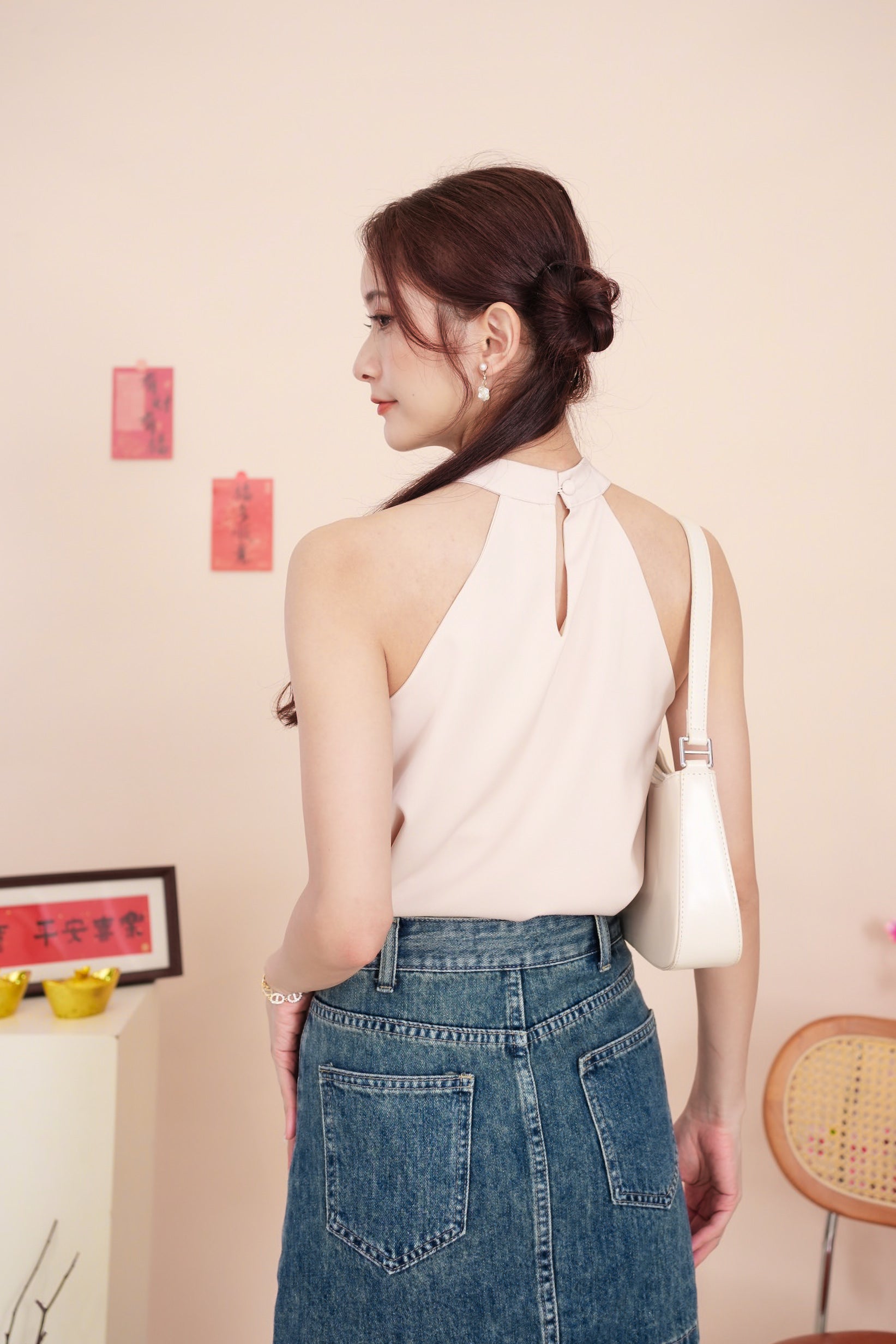 Celosia Halterneck Top