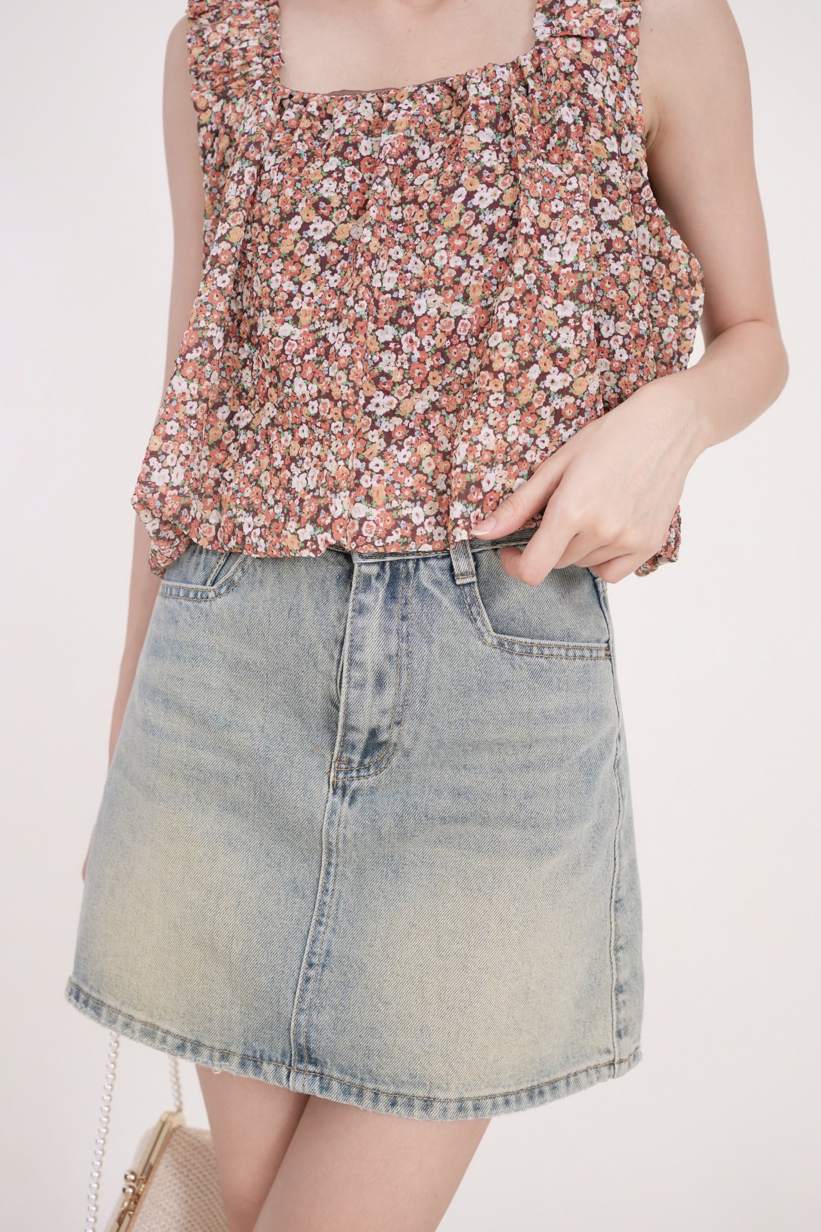 Gaby Denim Skirt