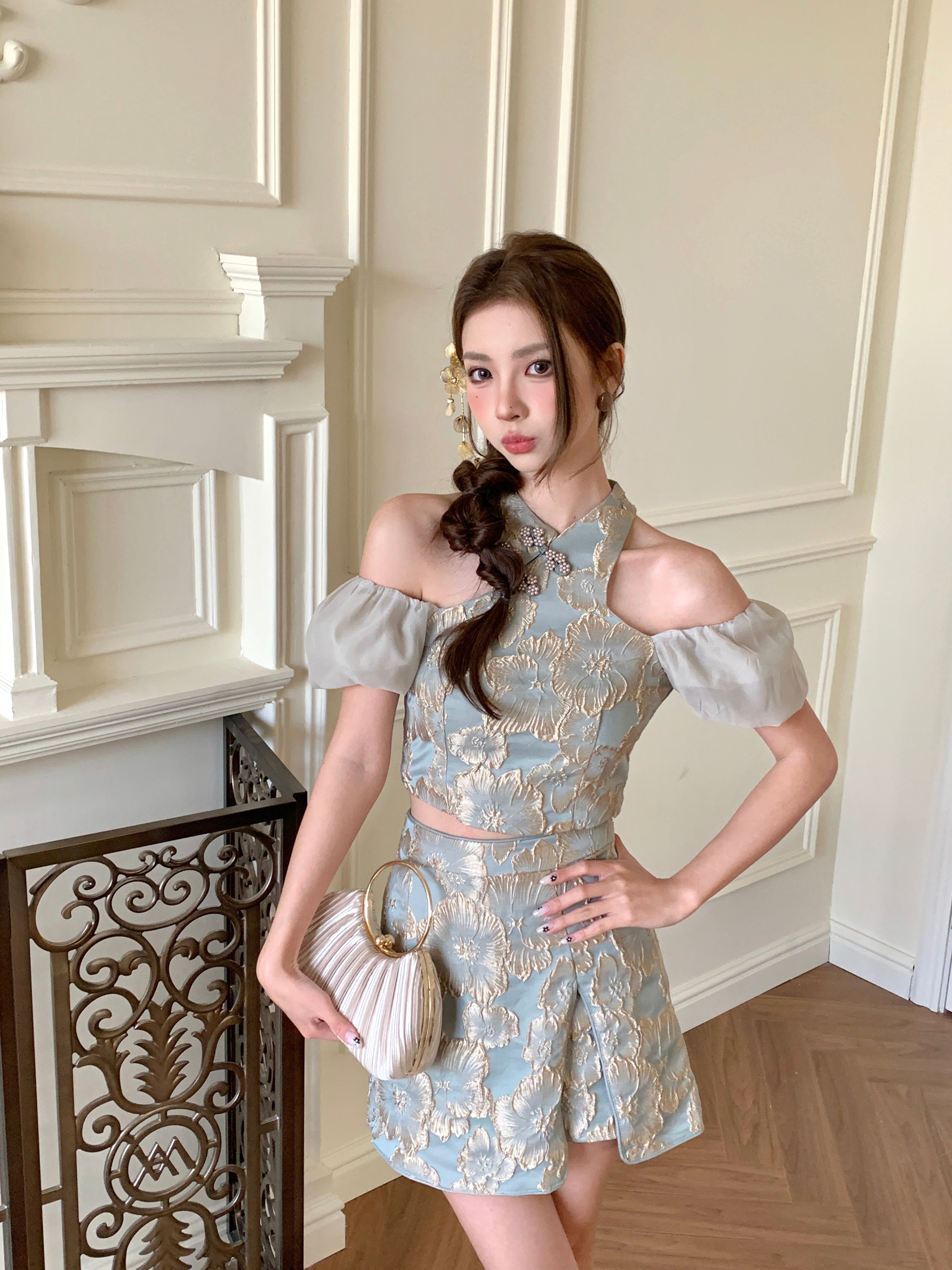 Jia Jia Cheongsam Top