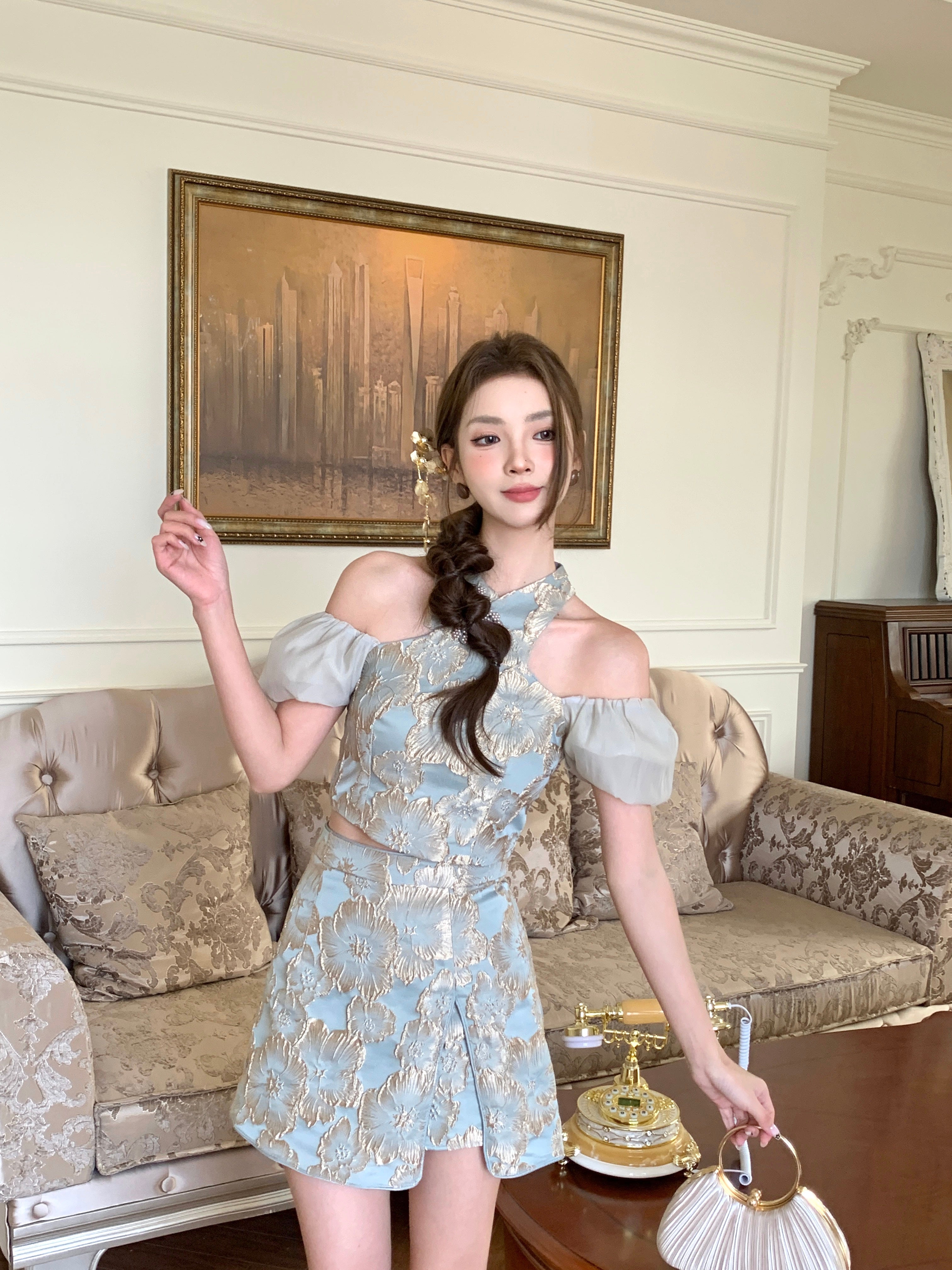 Jia Jia Cheongsam Top
