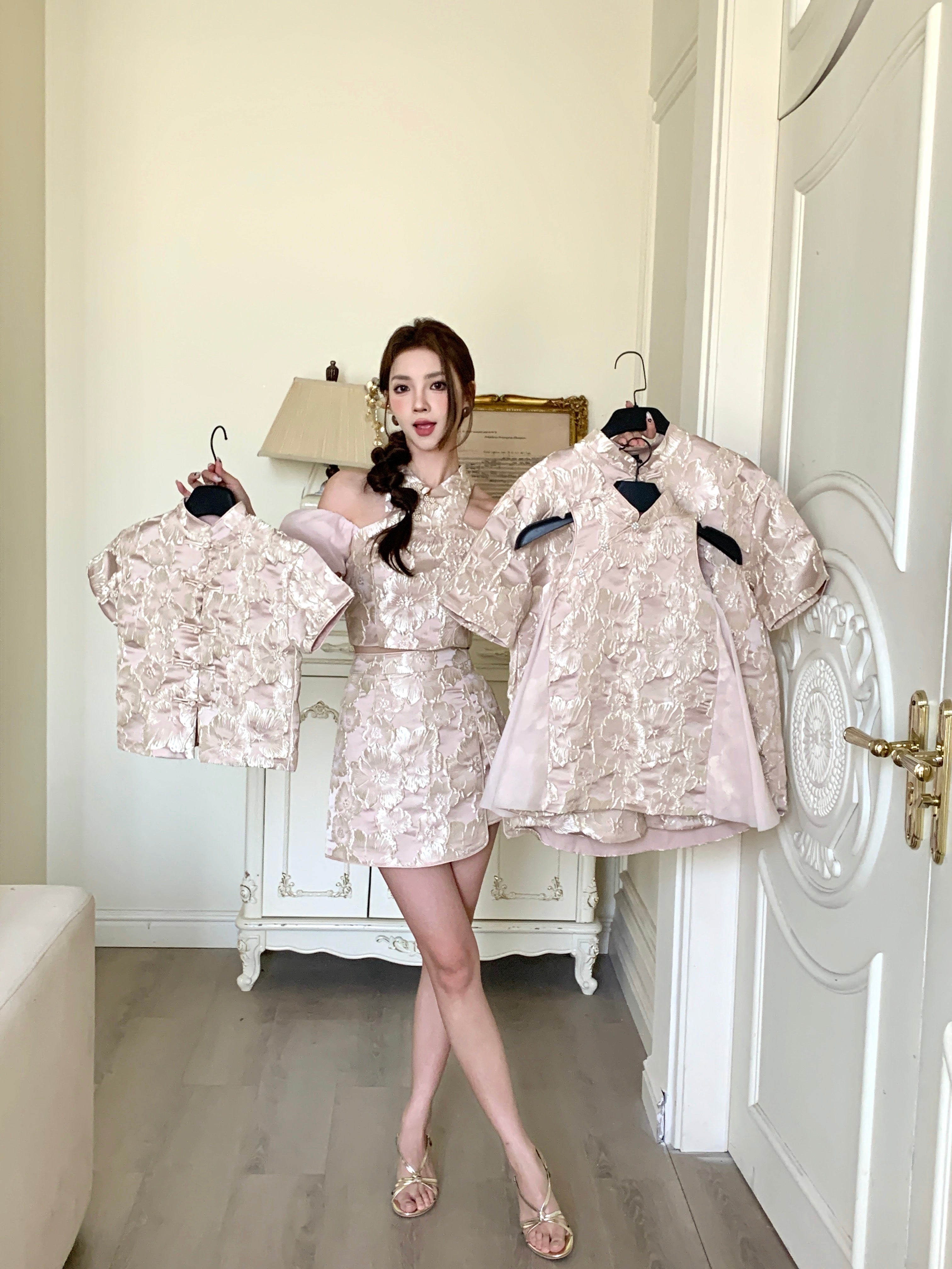 He He Cheongsam Shirt