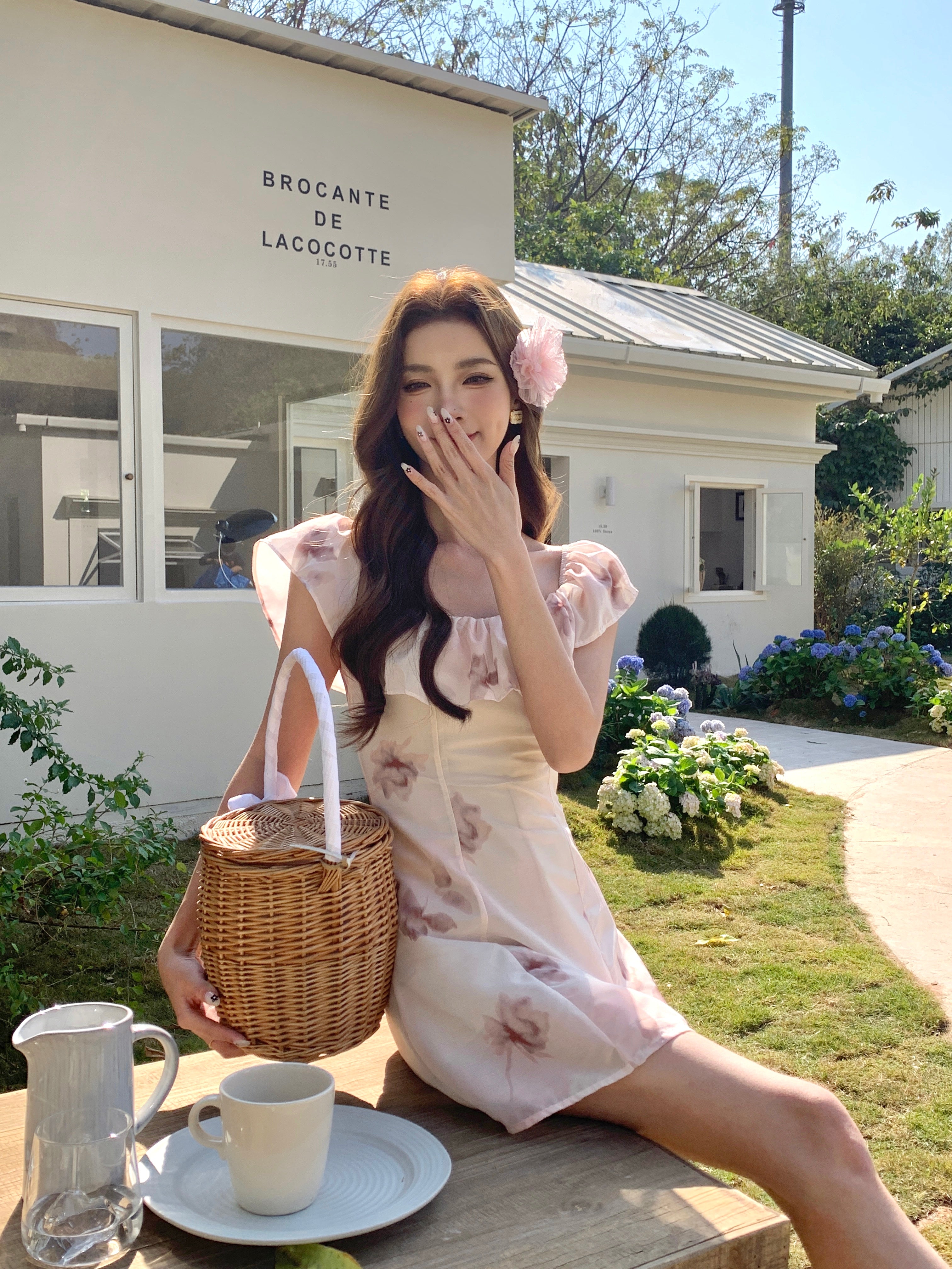 Wang Bao Romper Dress