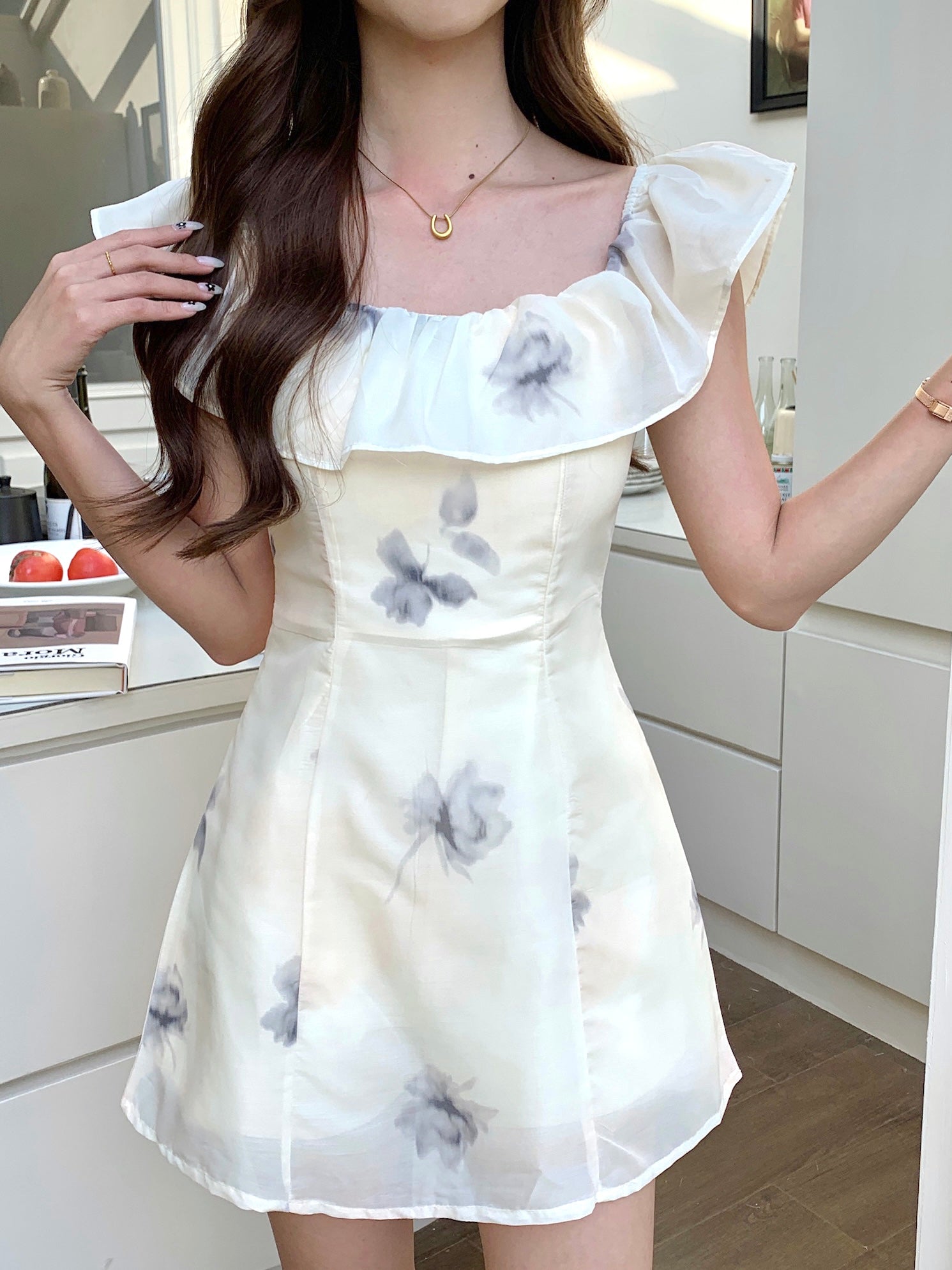 Wang Bao Romper Dress