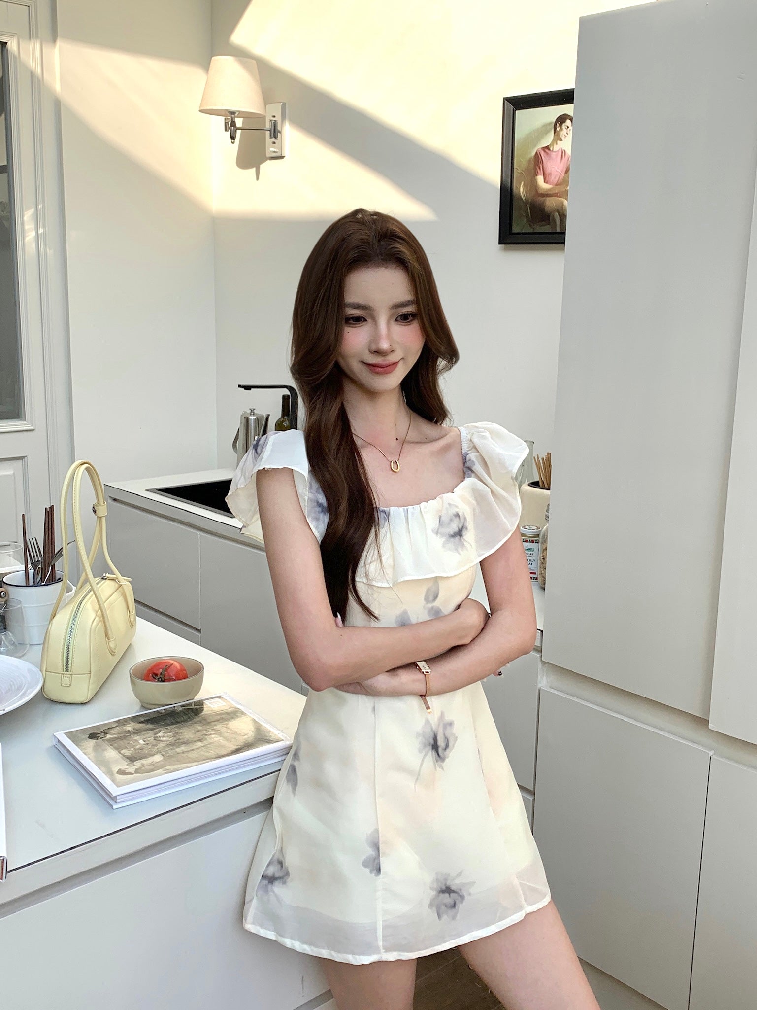 Wang Bao Romper Dress
