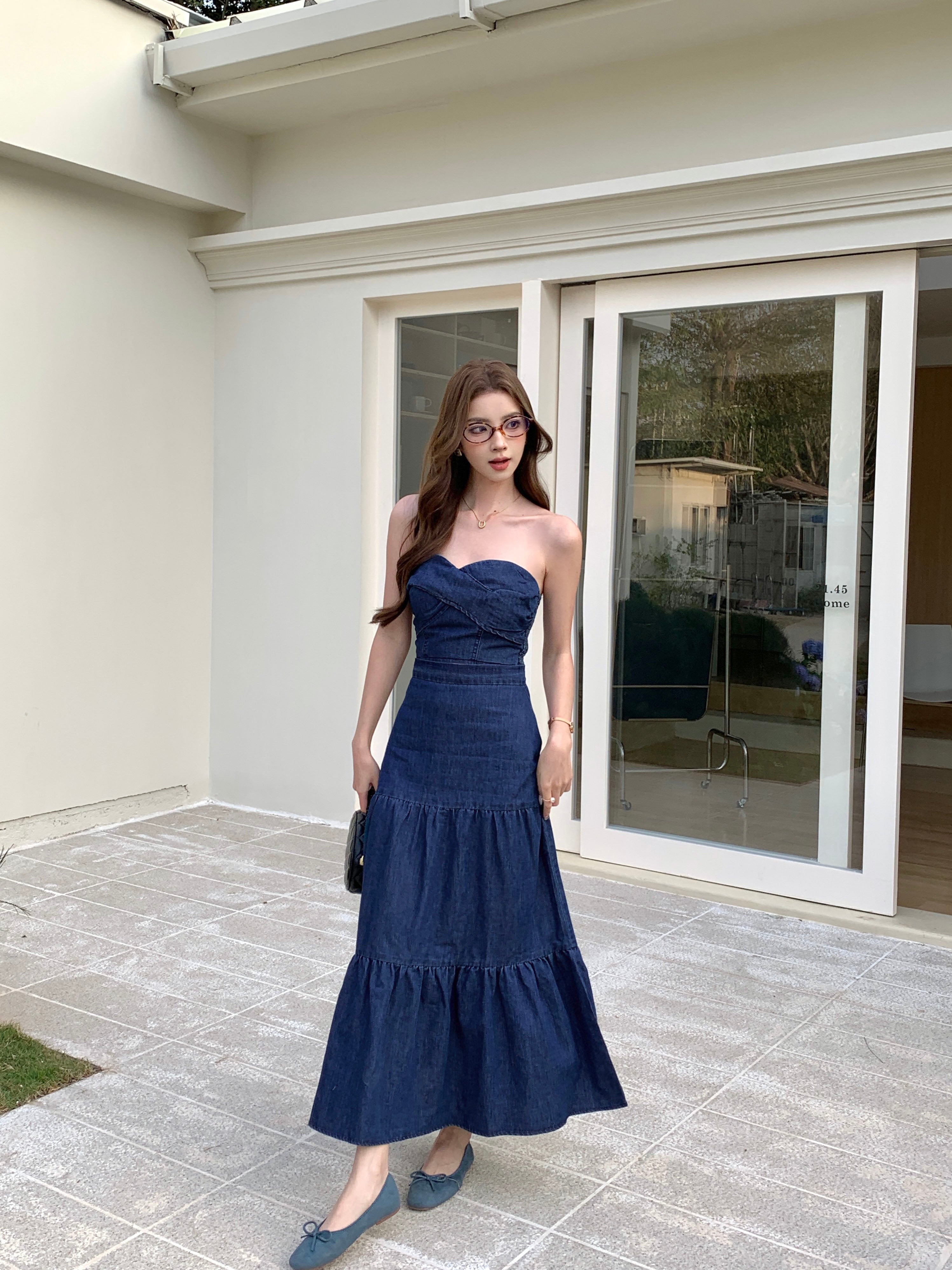Orivelle Denim Top