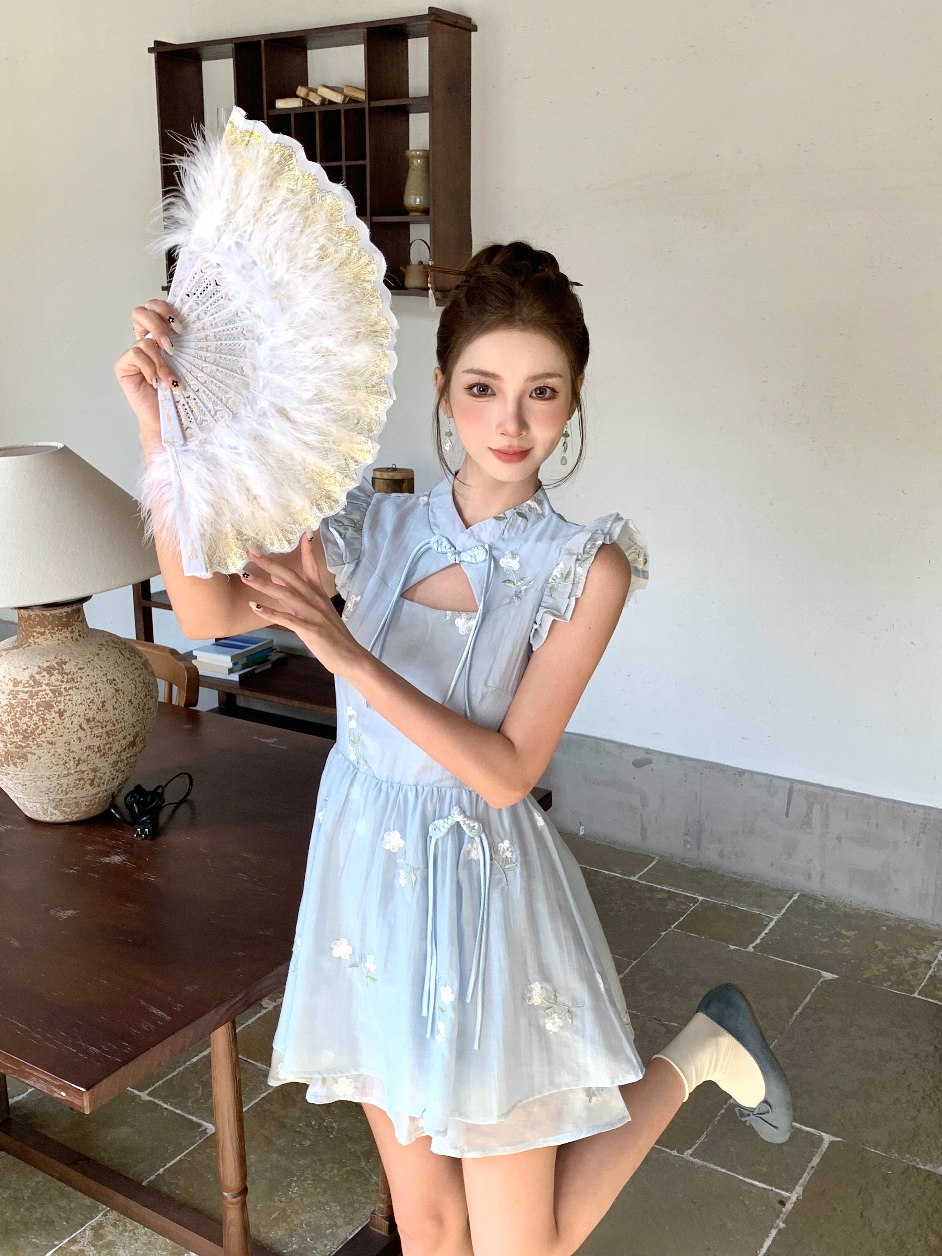 Xing Shu Romper Dress