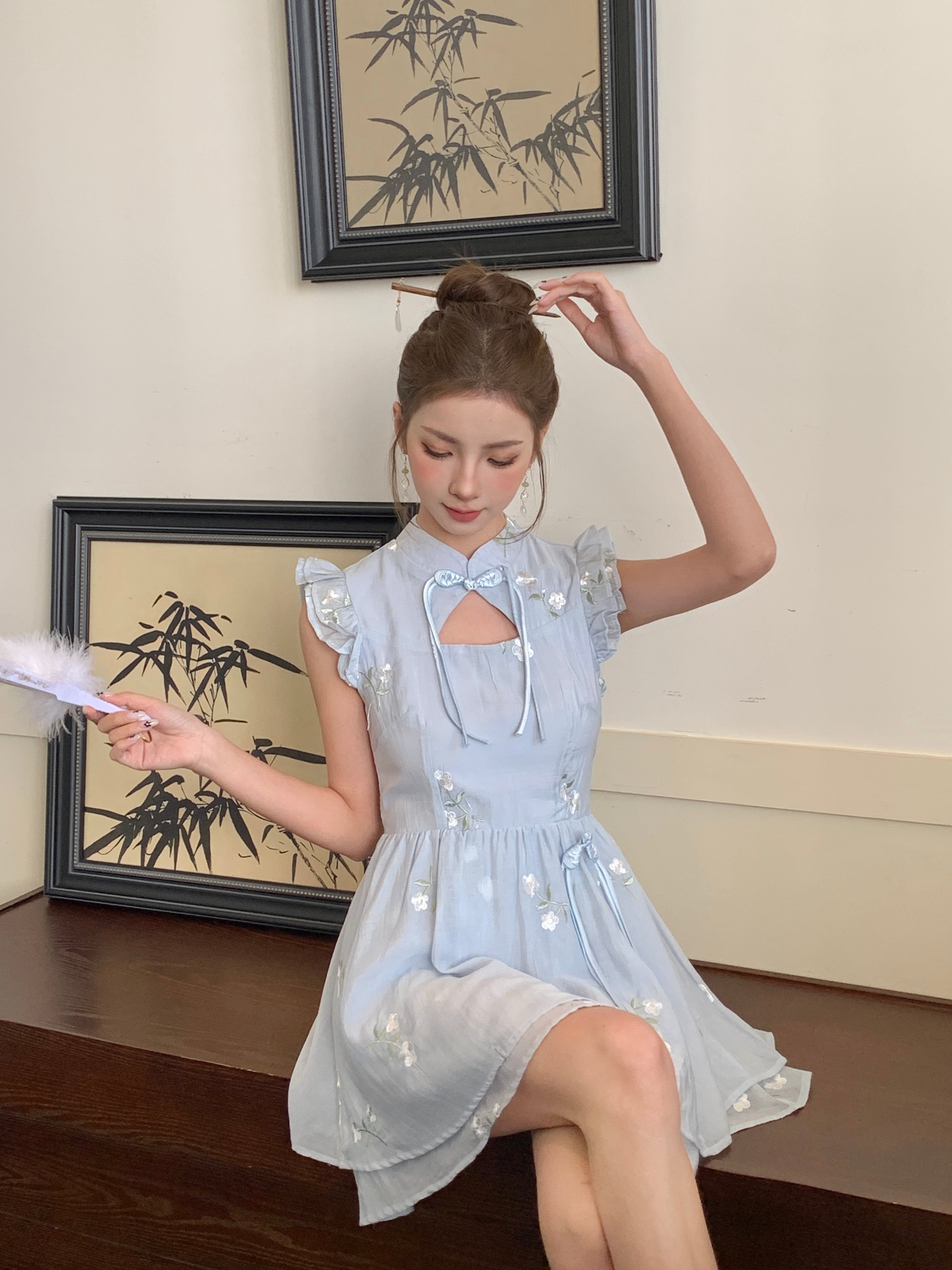 Xing Shu Romper Dress