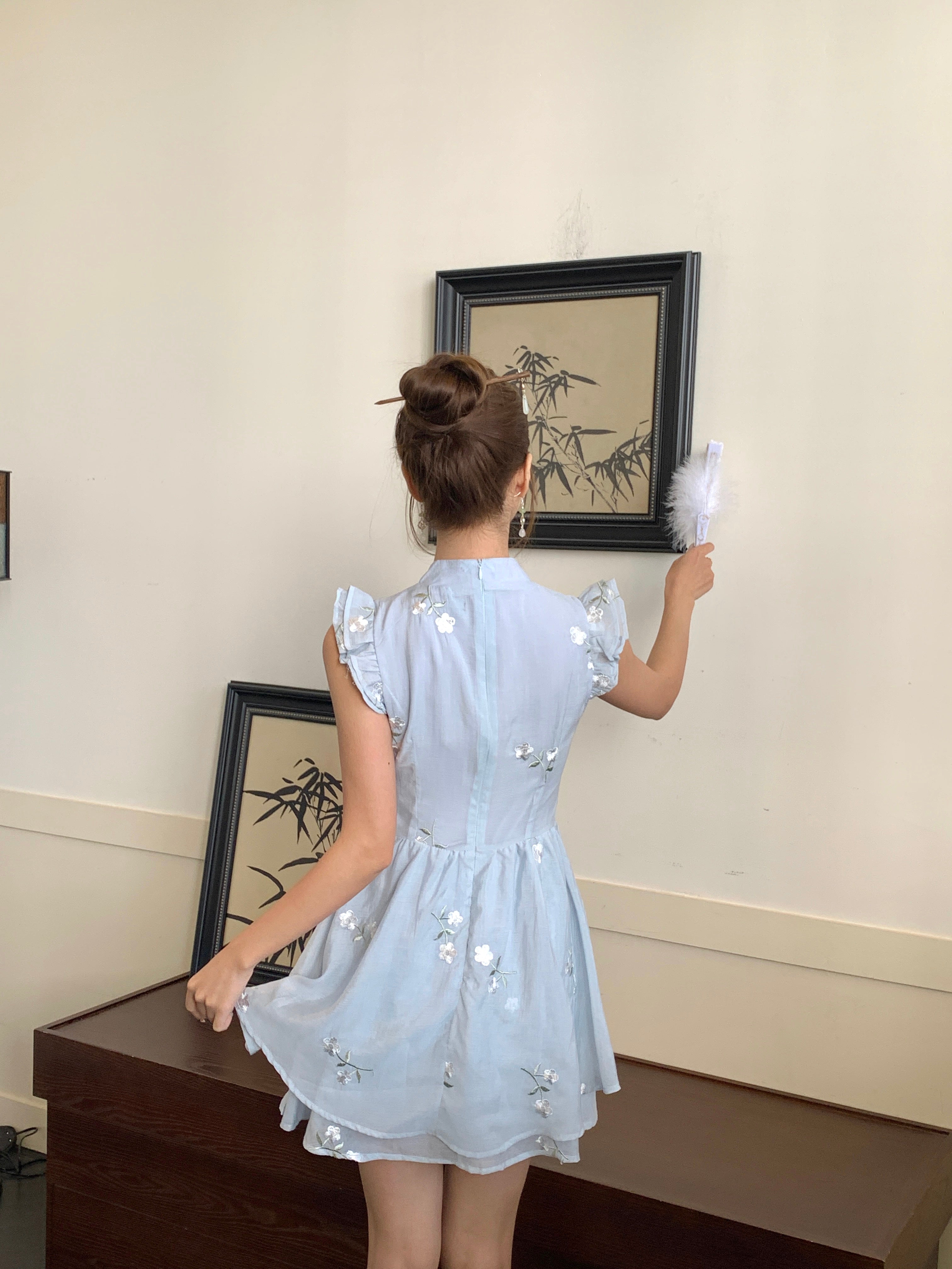 Xing Shu Romper Dress