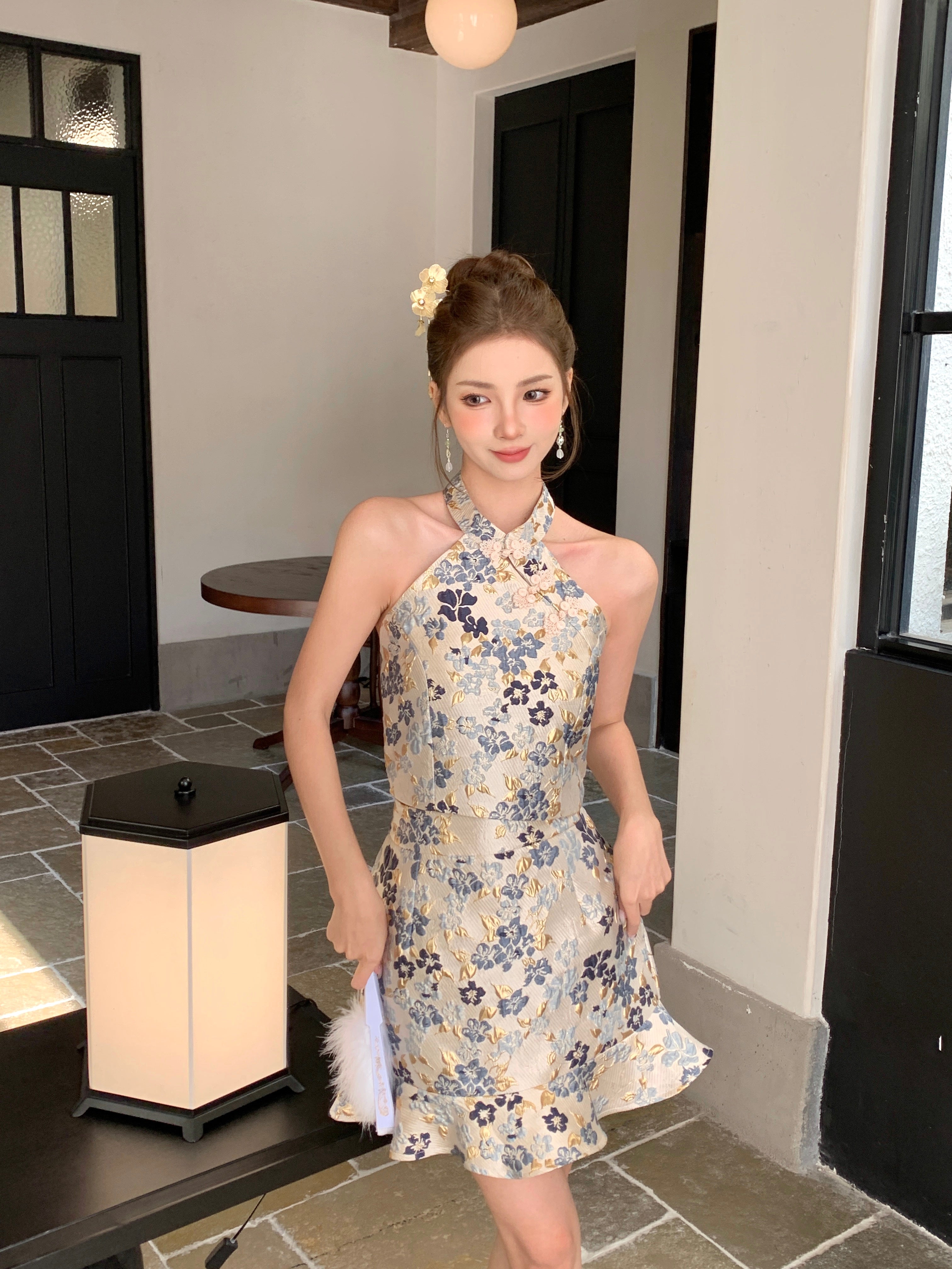 Jin Li Cheongsam Top