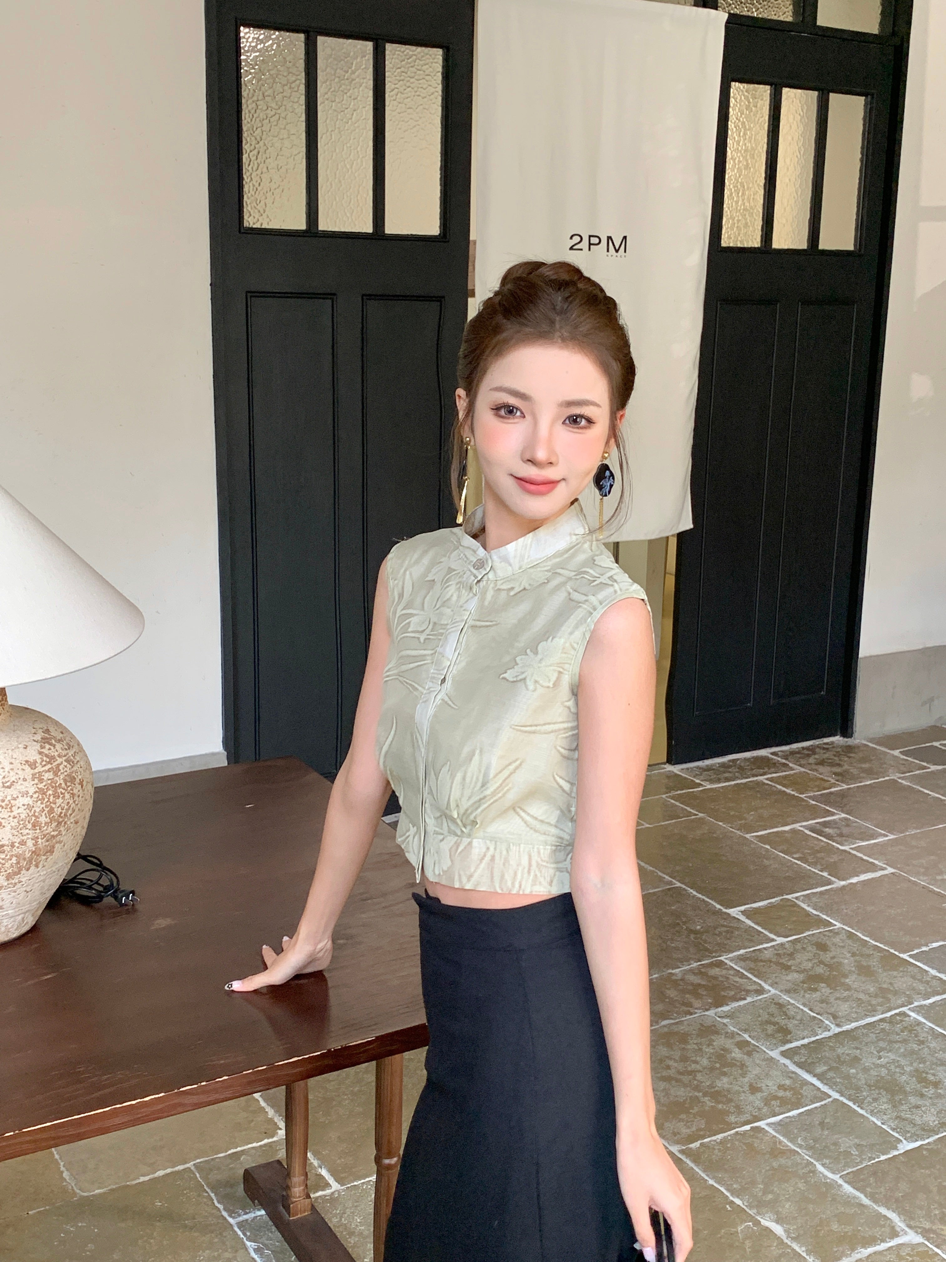 Xi Li Cheongsam Top