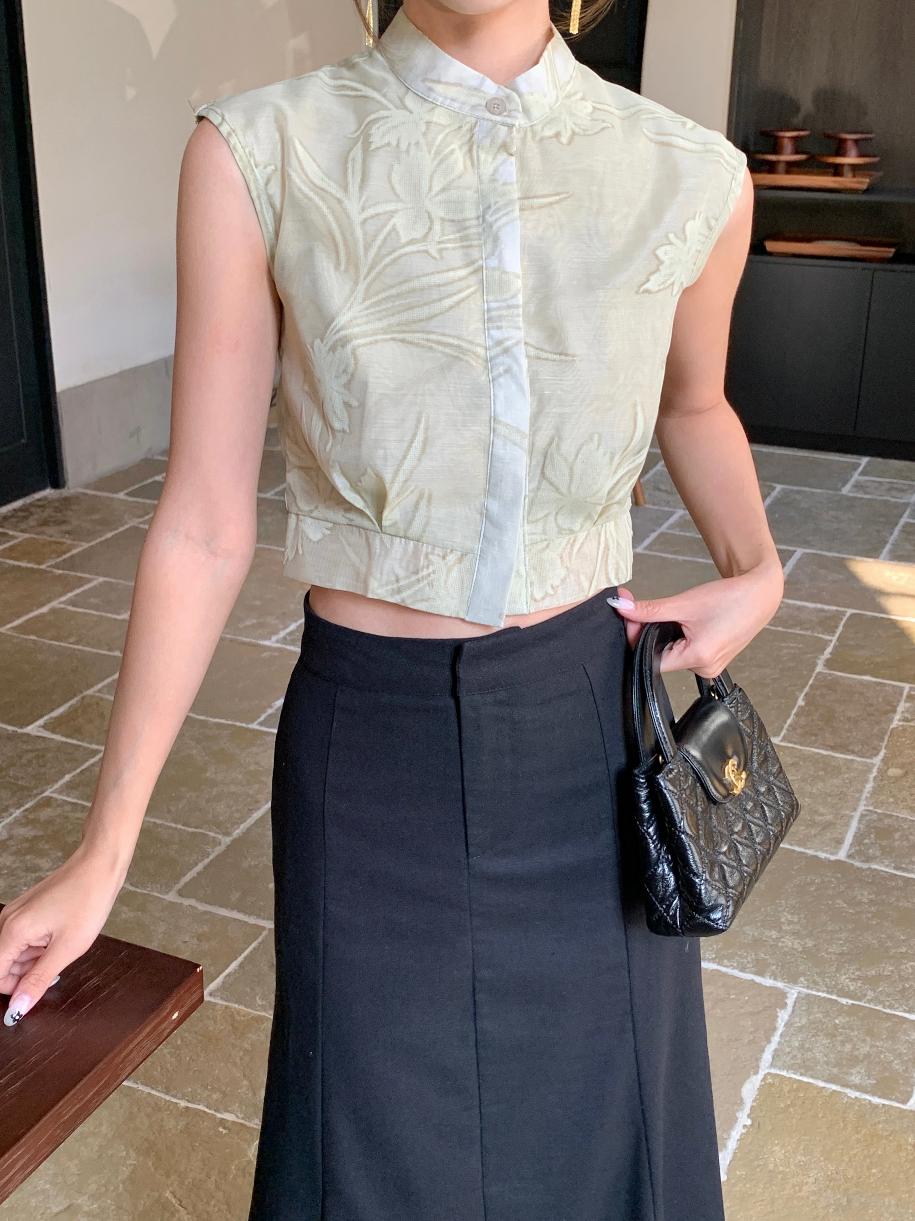 Xi Li Cheongsam Top