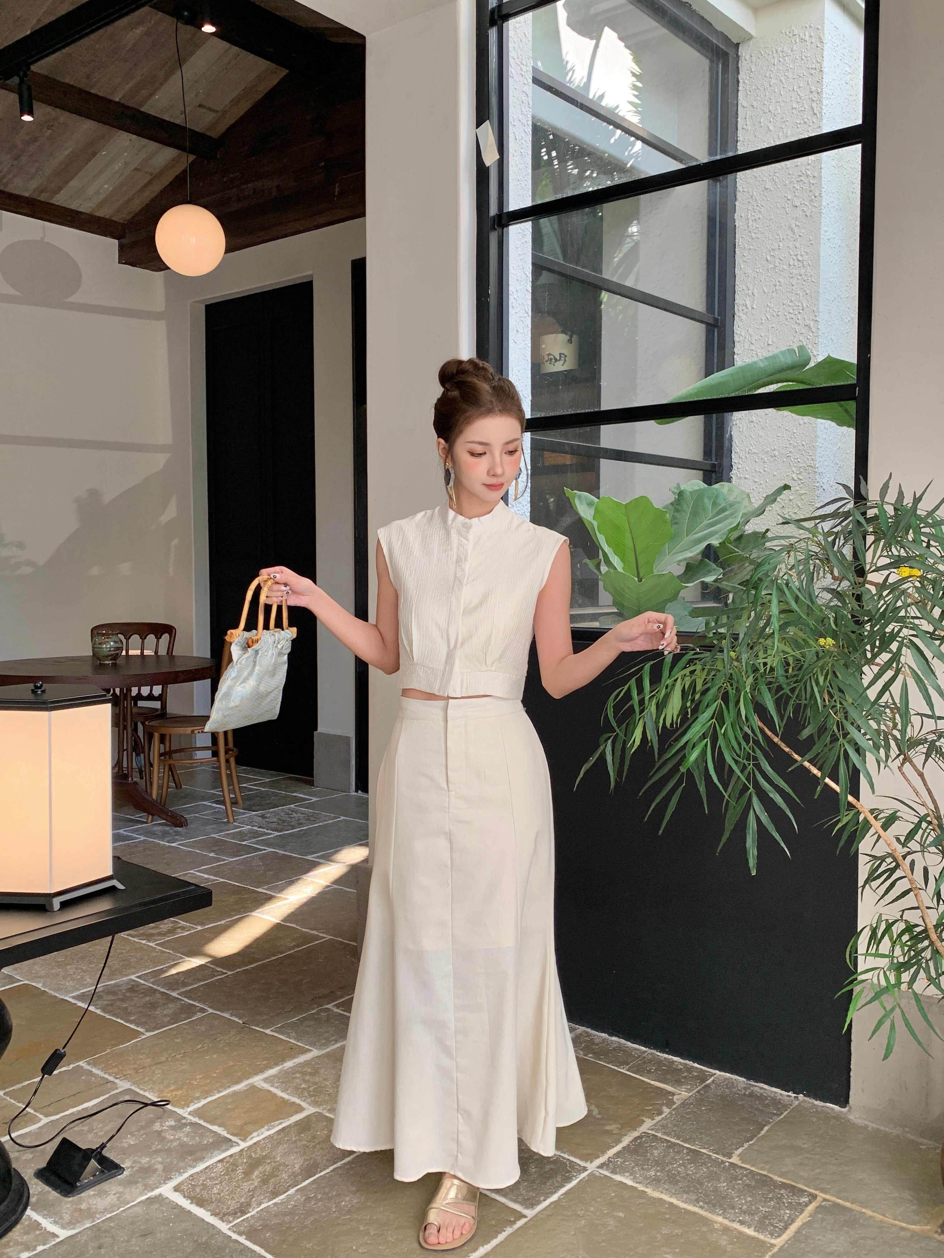 Xi Li Cheongsam Top