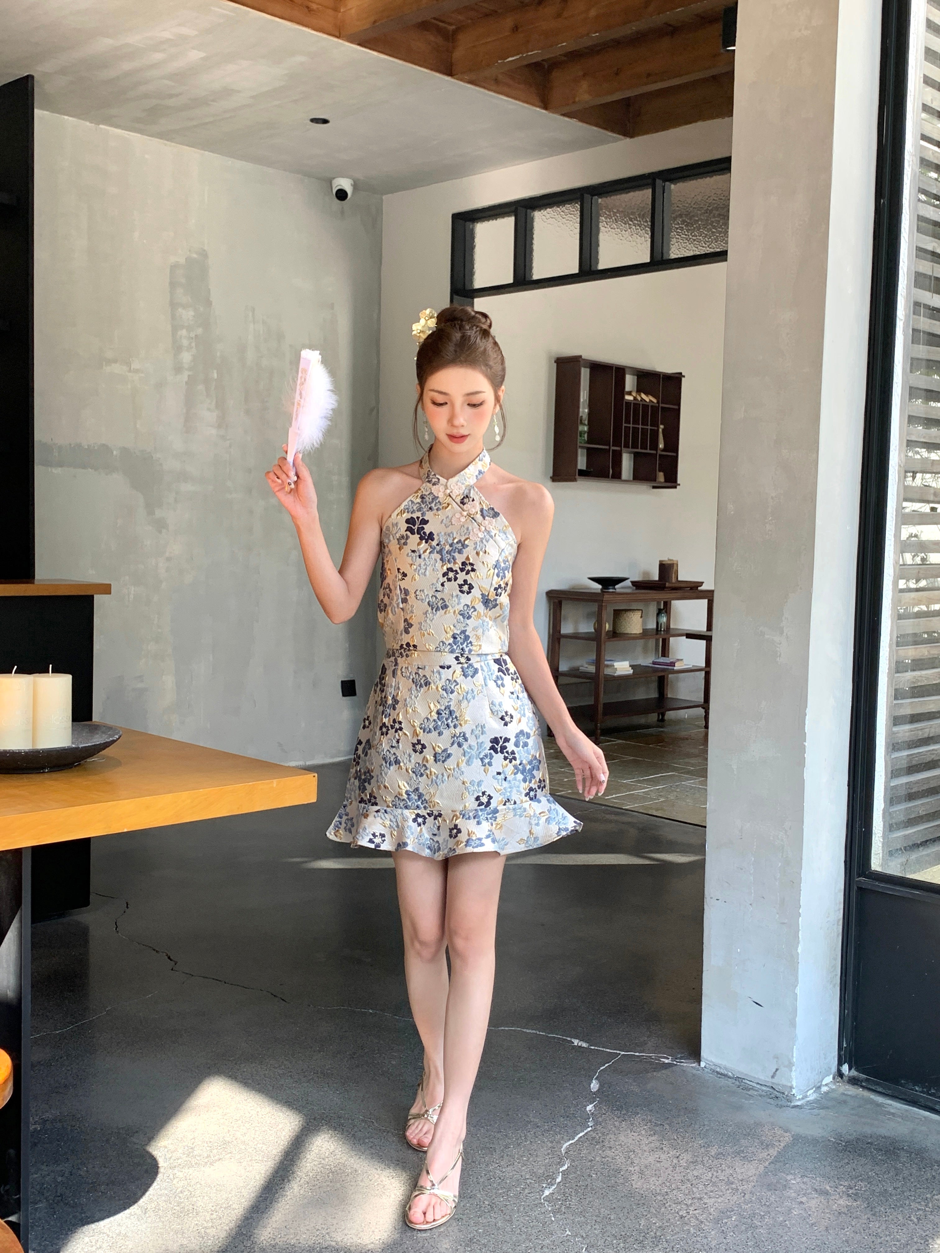 Jin Li Cheongsam Top