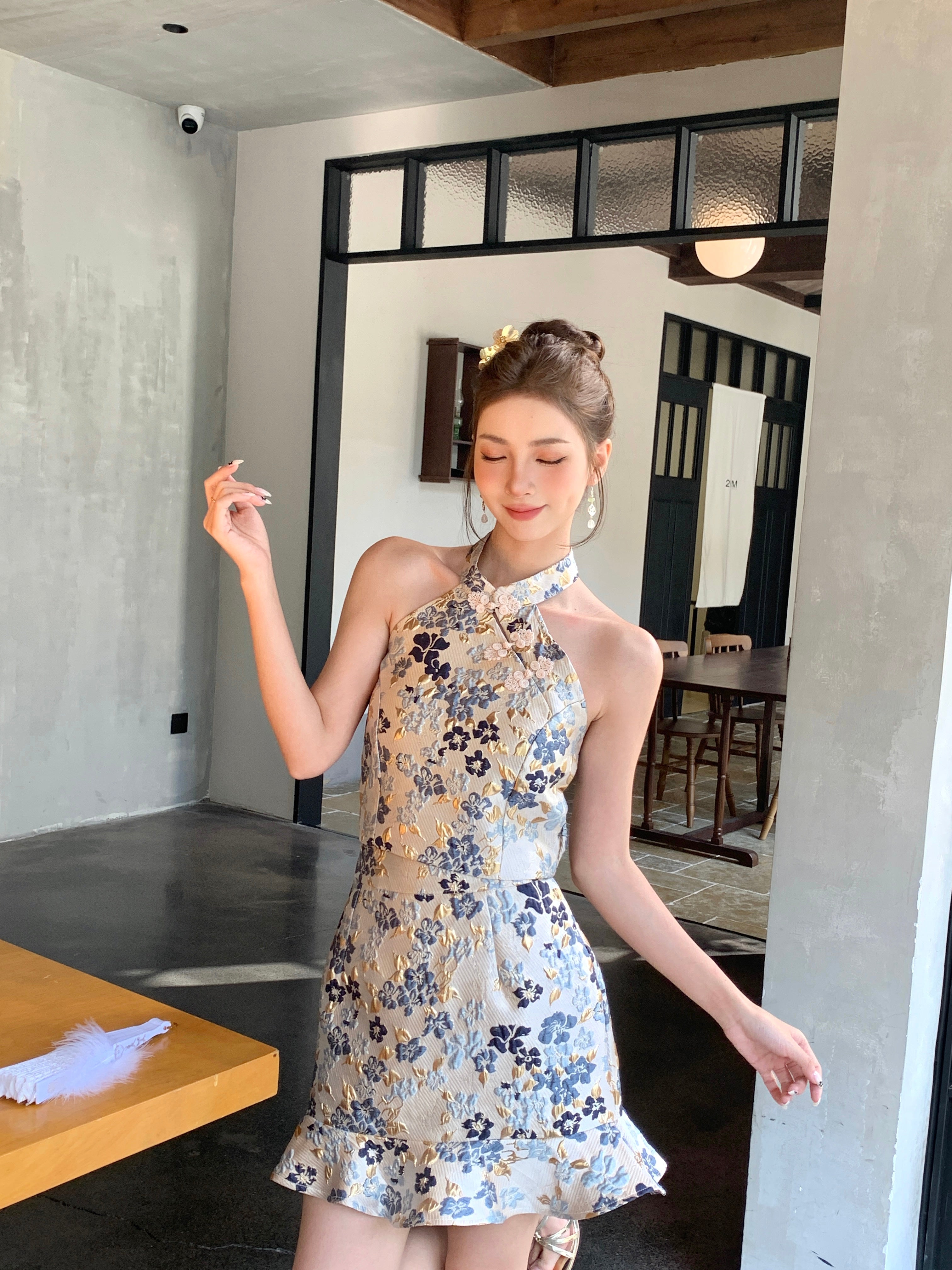 Jin Li Cheongsam Top