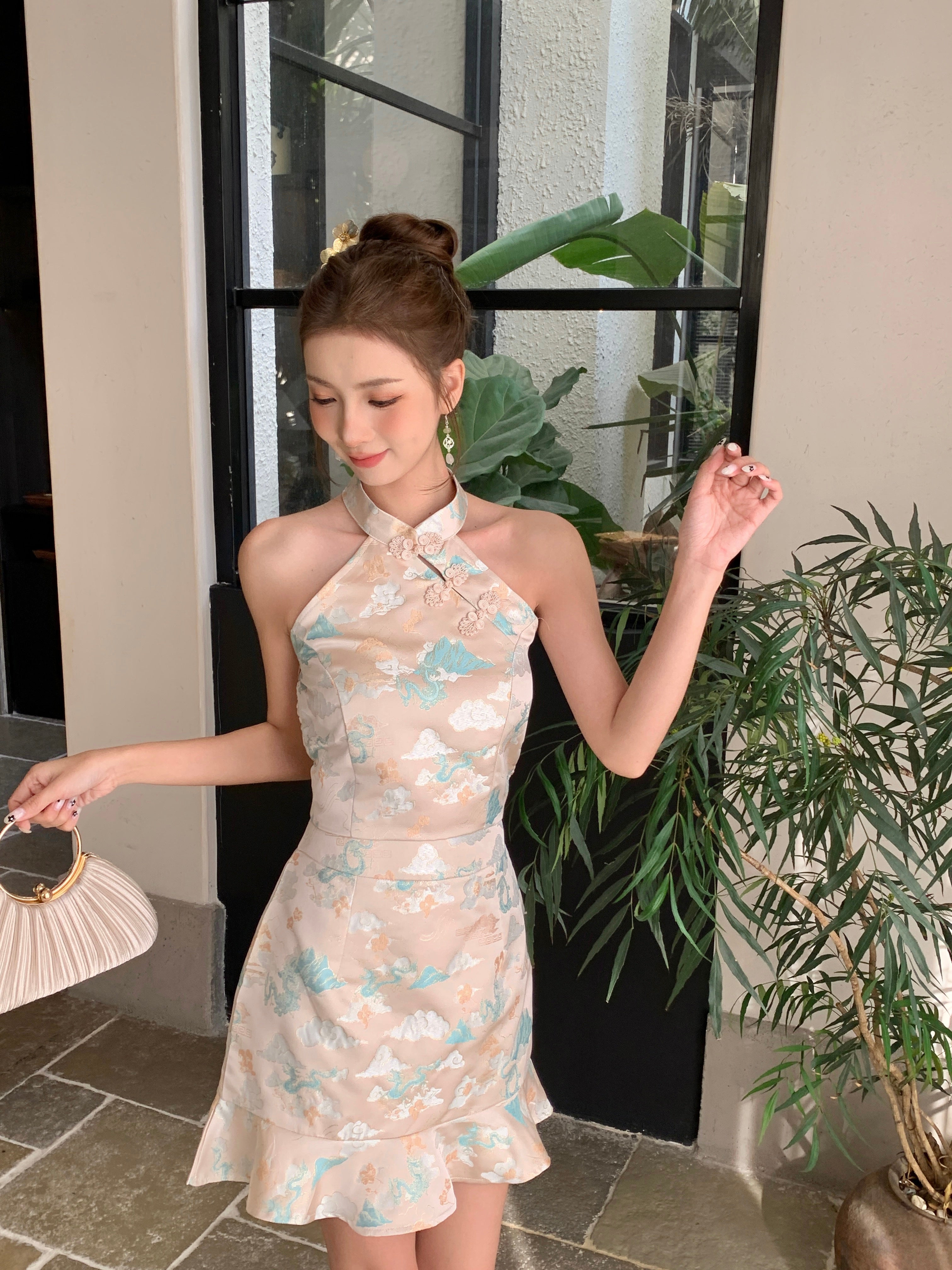 Jin Li Cheongsam Top
