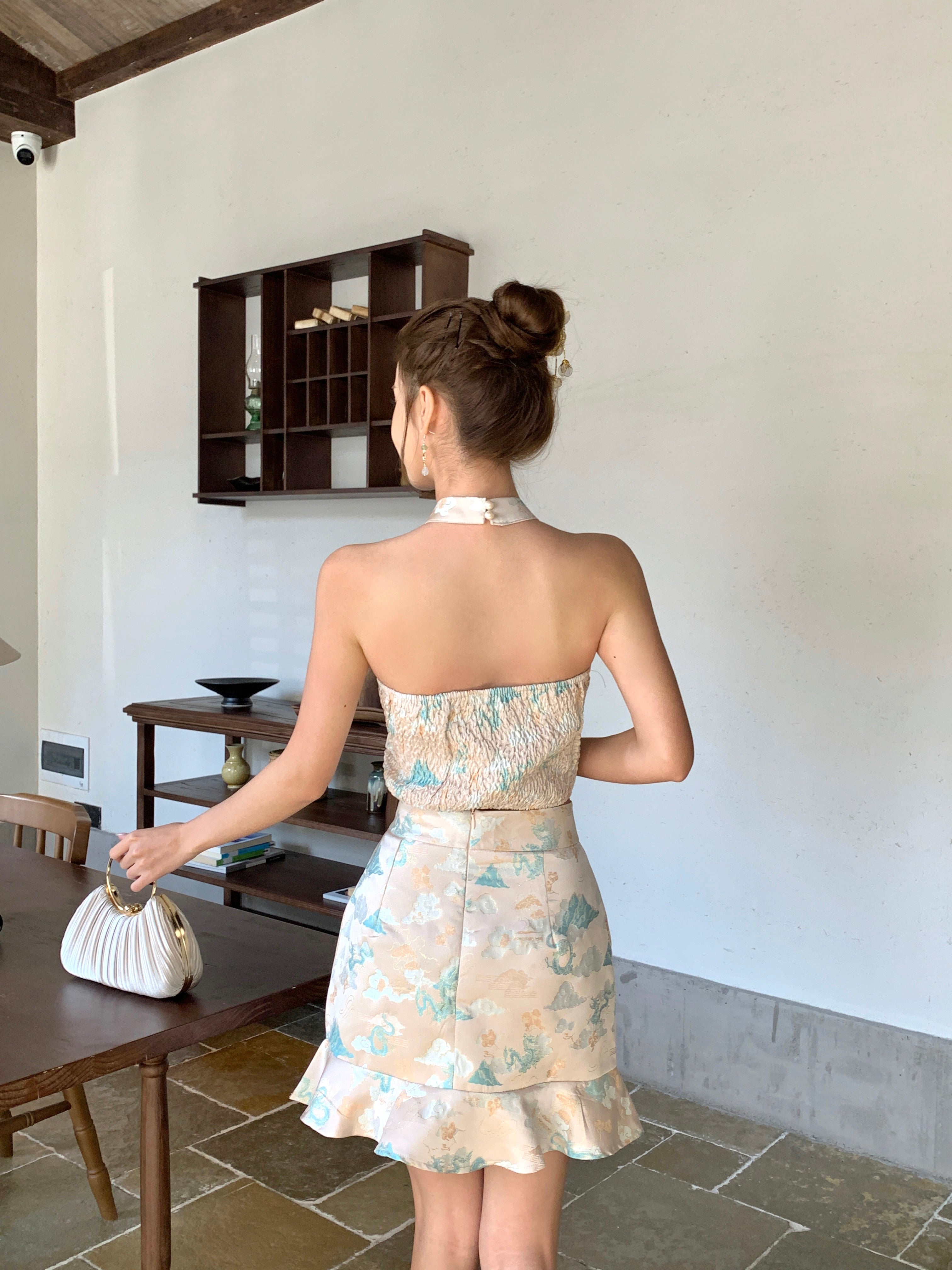 Jin Li Cheongsam Top