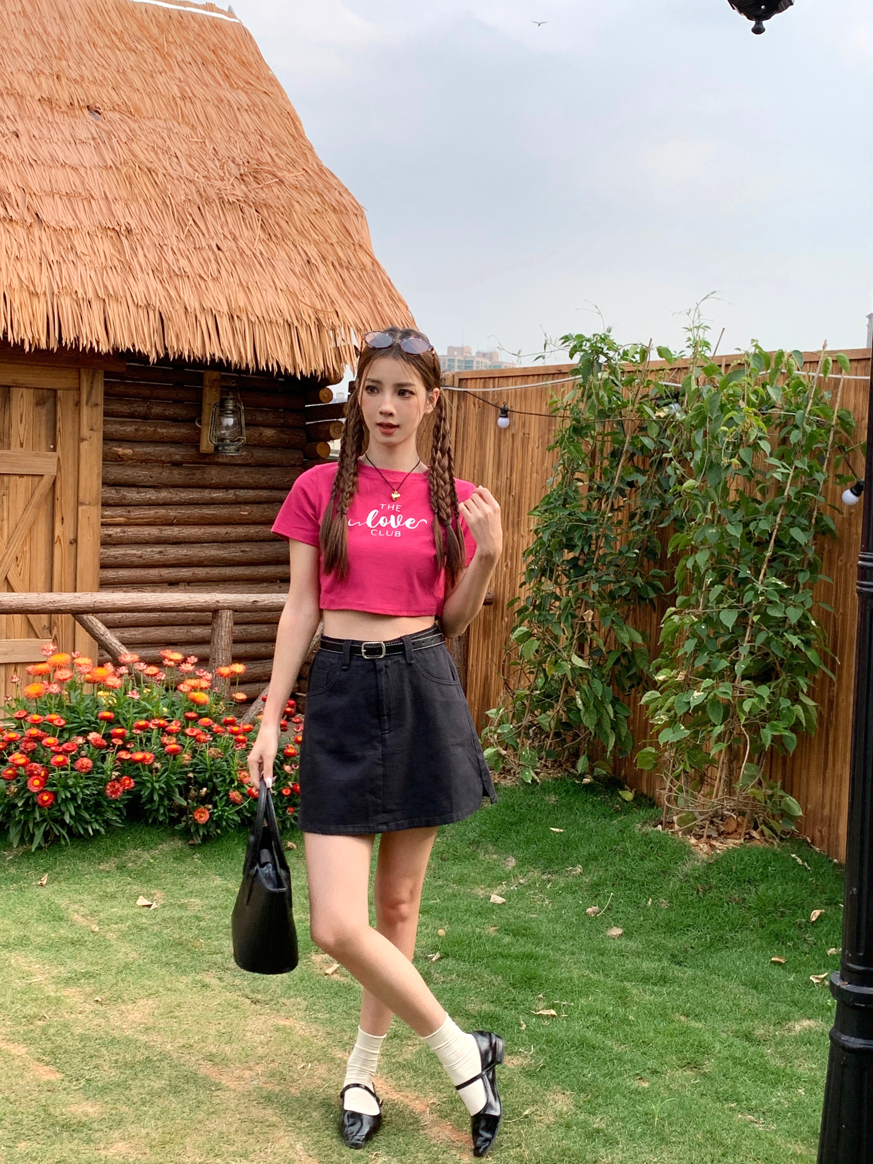 TLC Graphic Crop Top