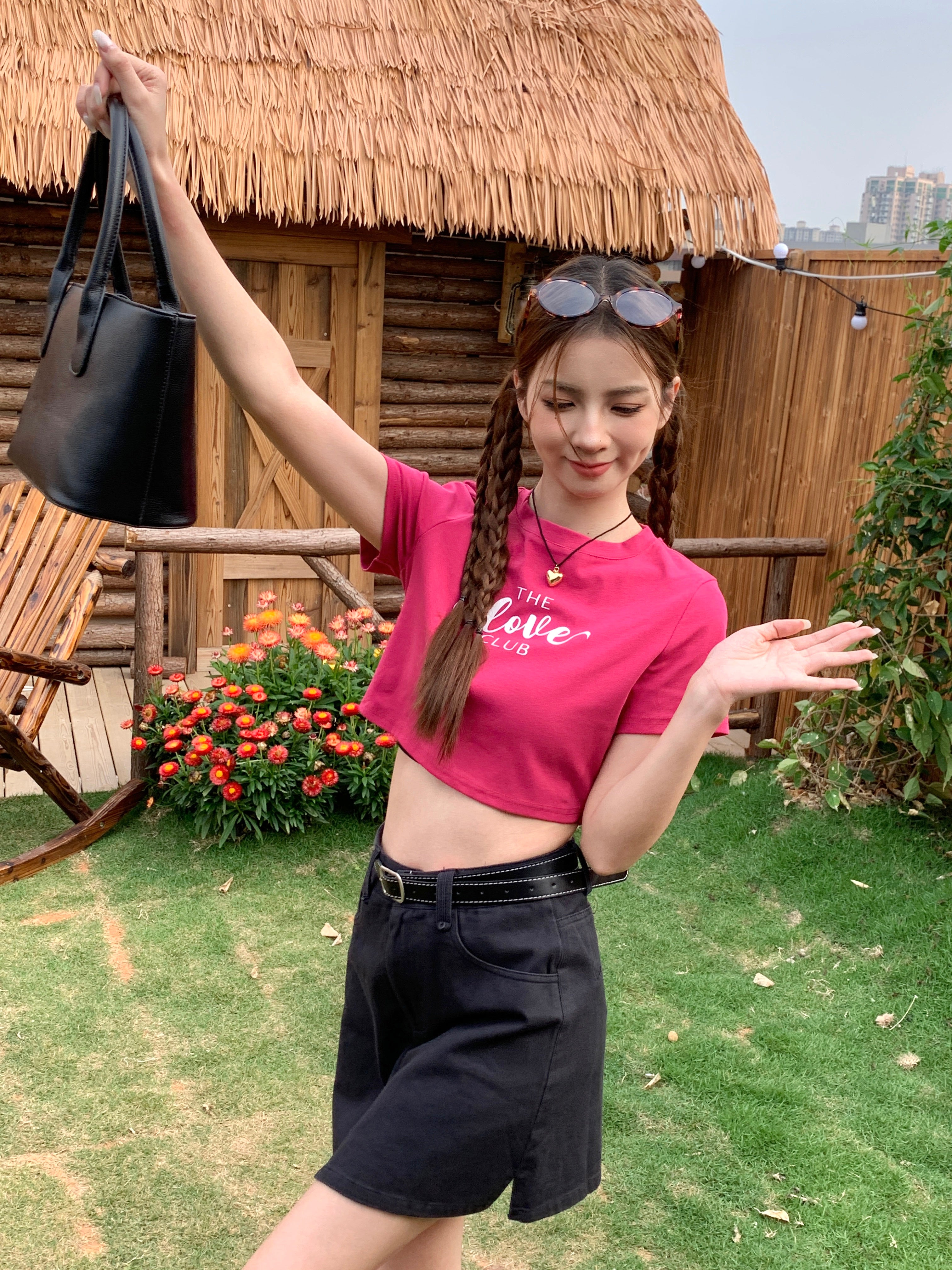 TLC Graphic Crop Top