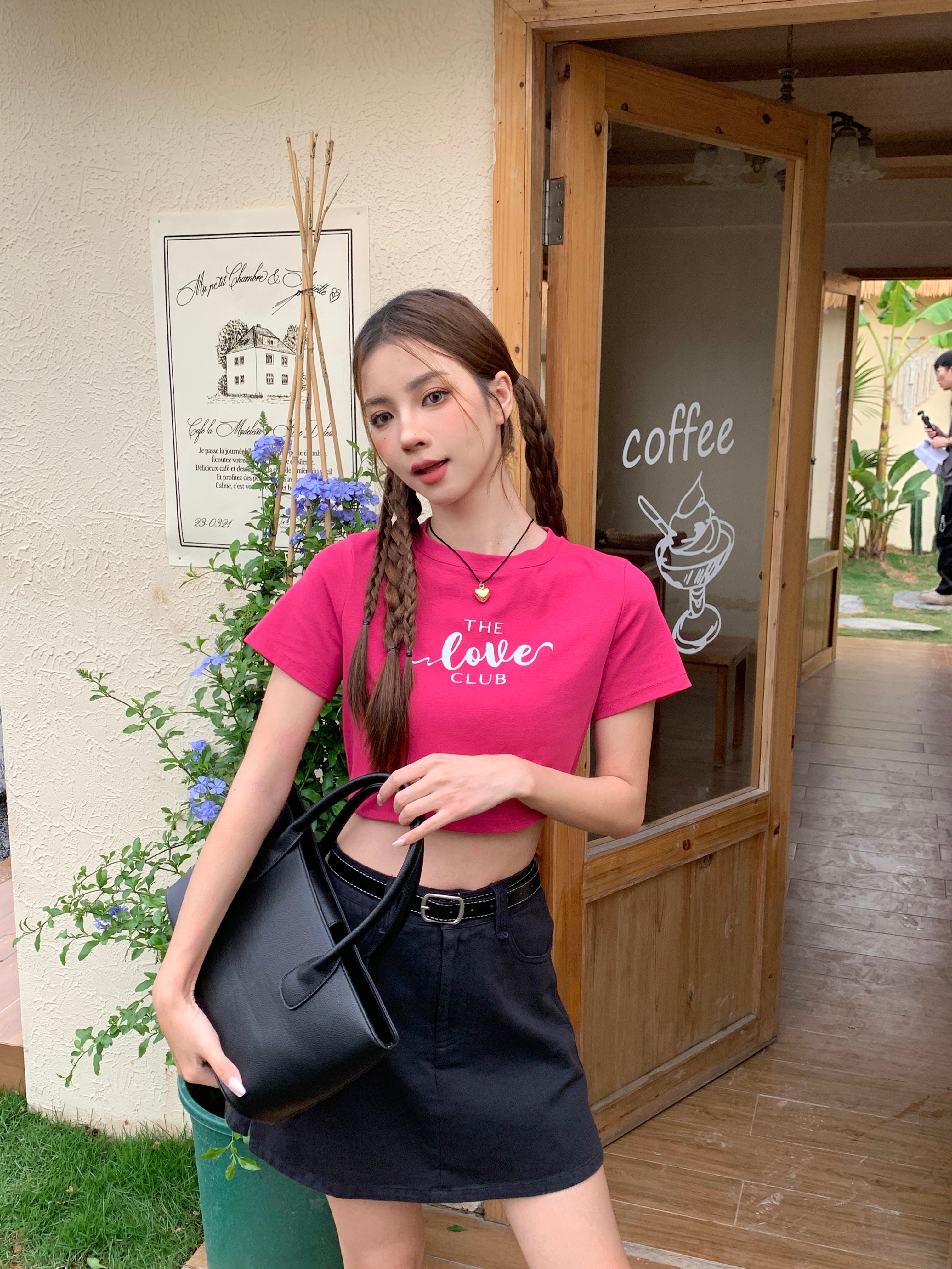 TLC Graphic Crop Top
