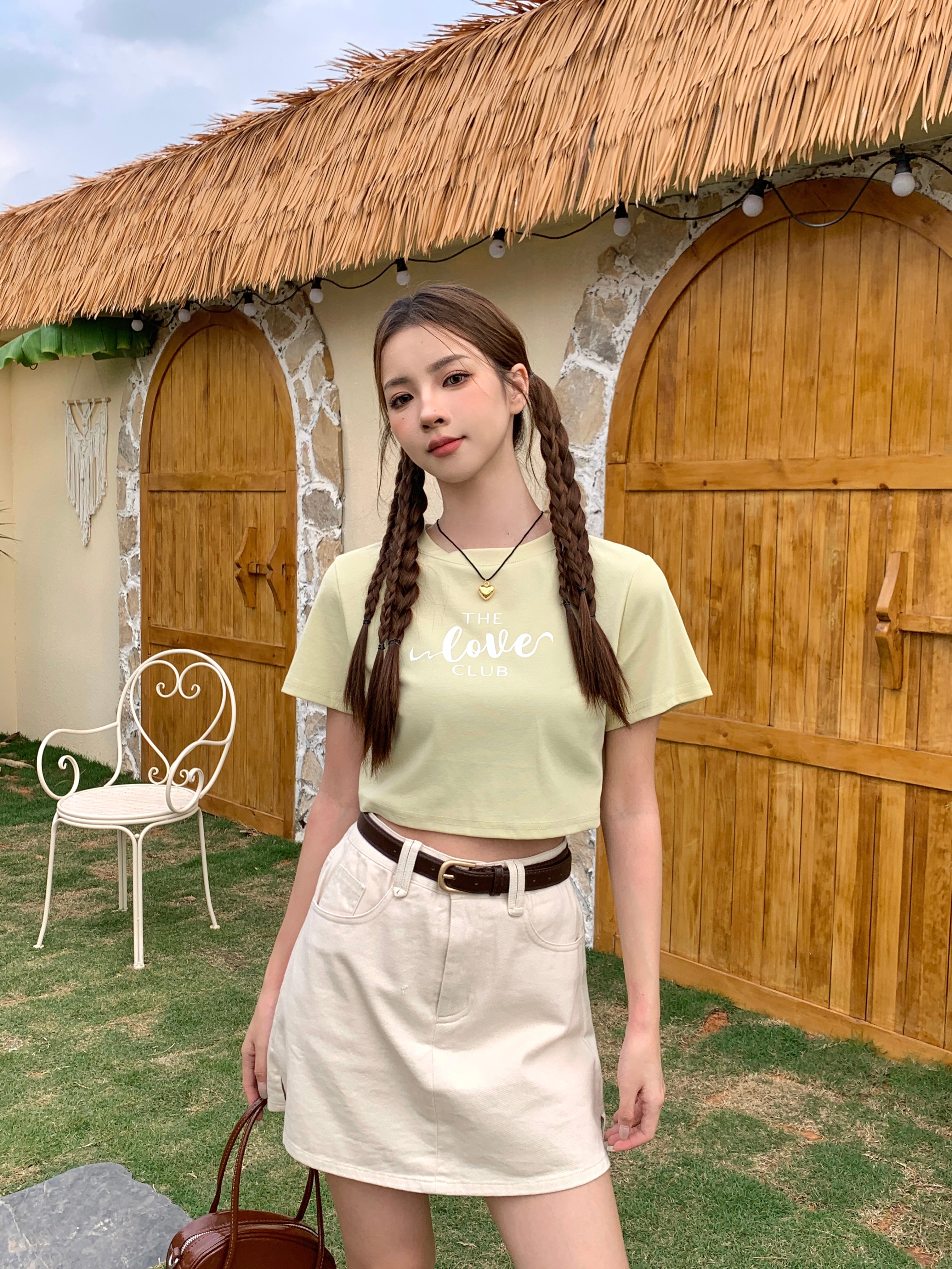 TLC Graphic Crop Top