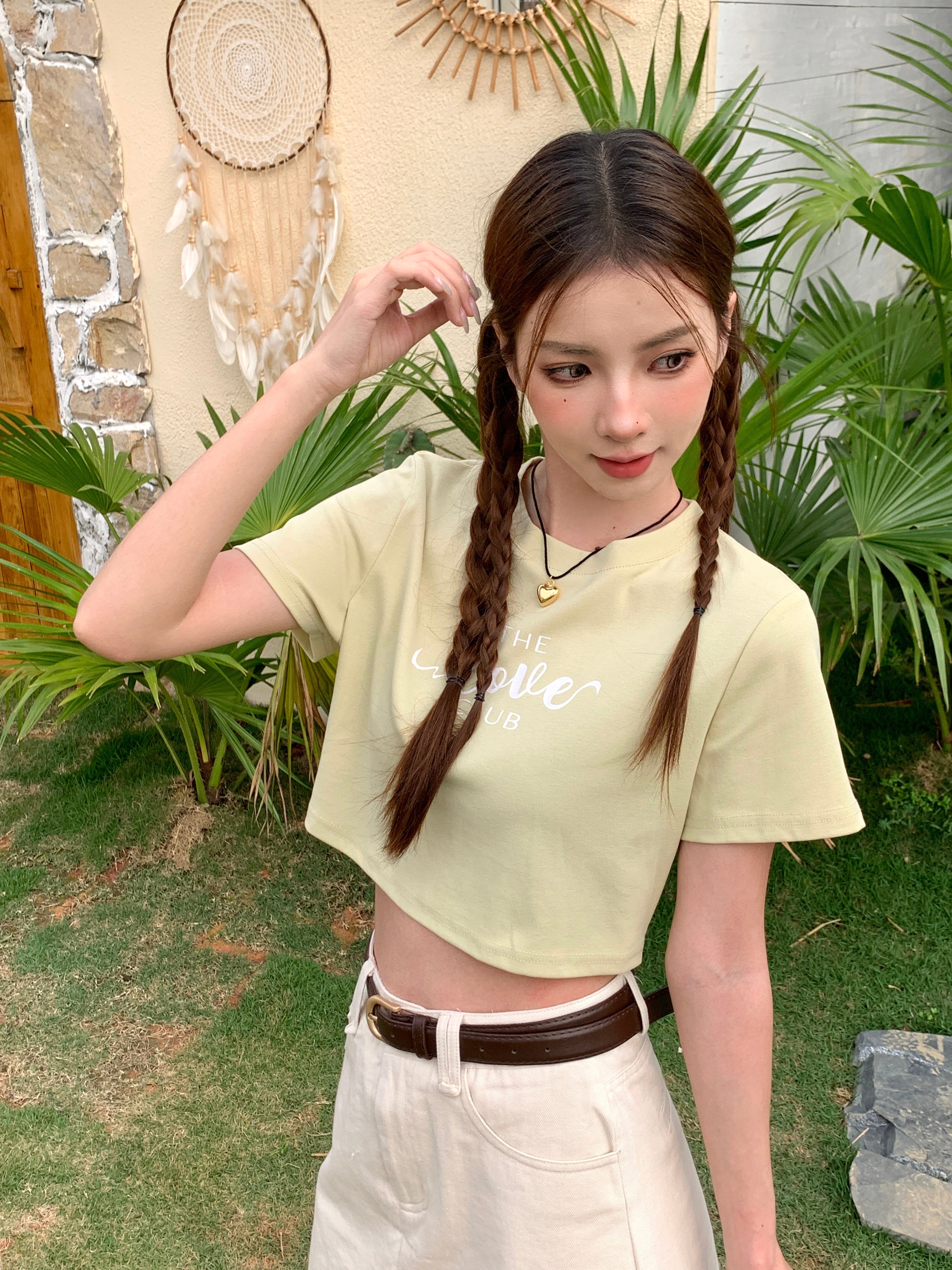 TLC Graphic Crop Top