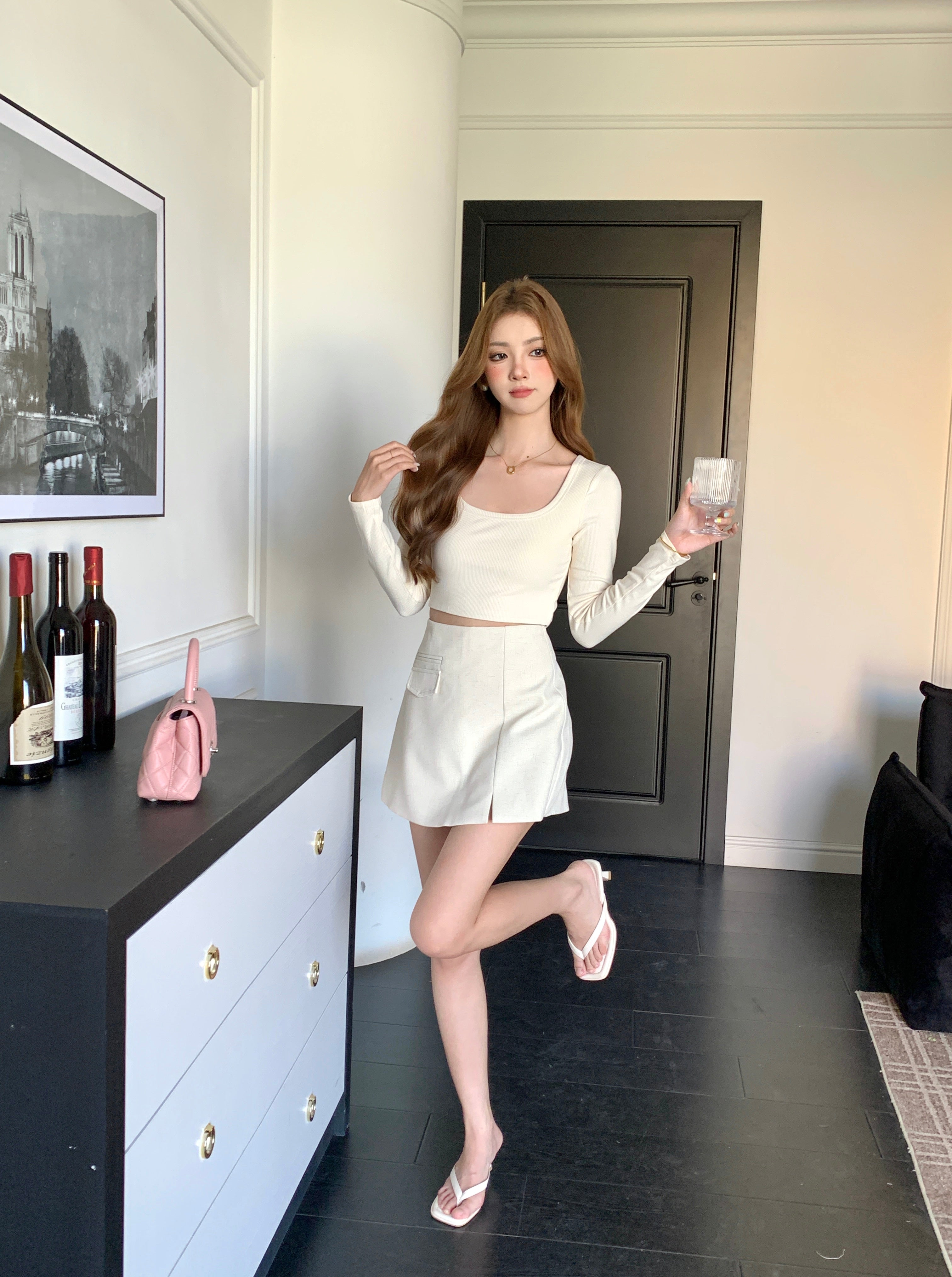 Elyseen Basic Knitted Top