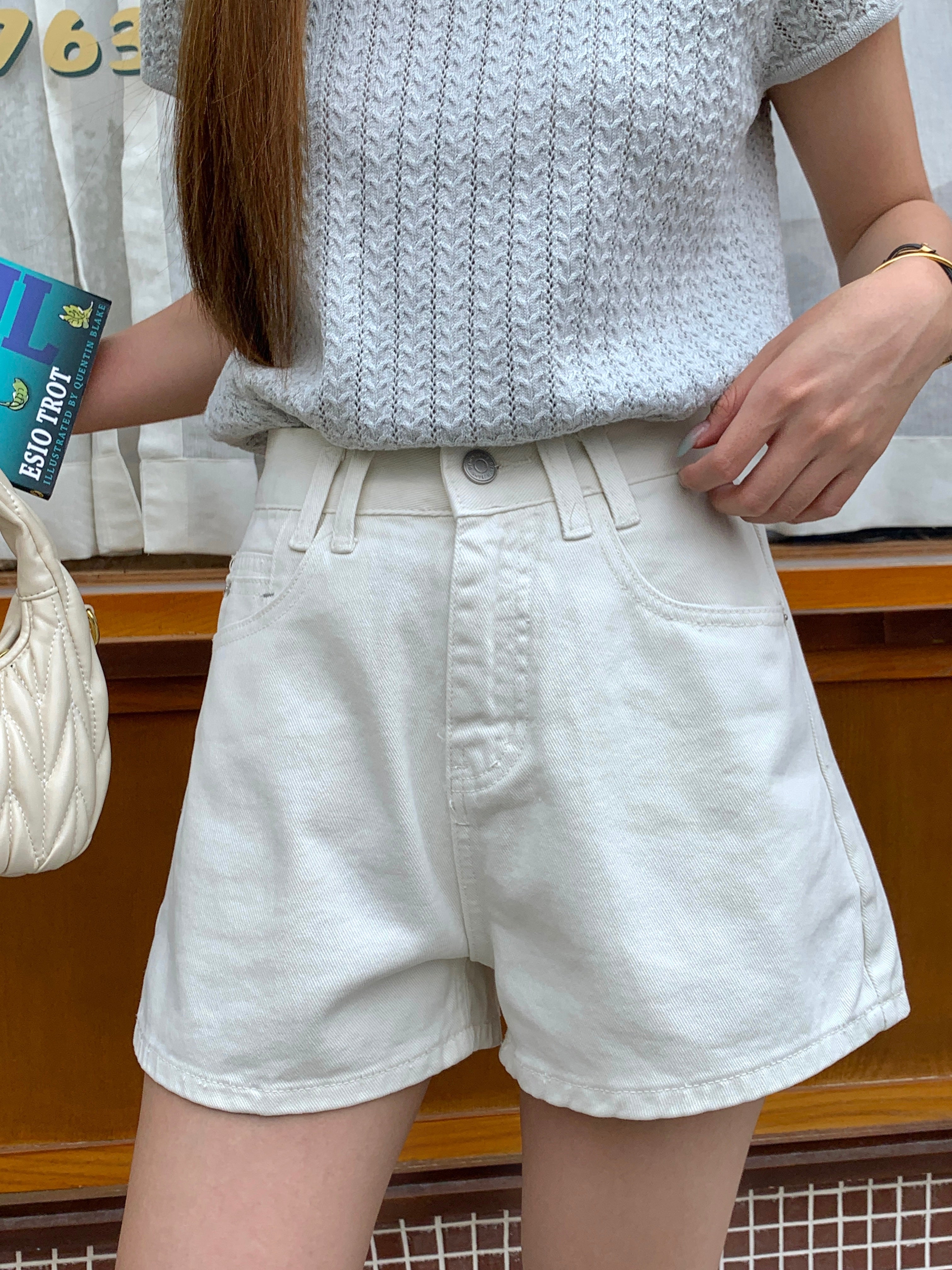 Kazuha Denim Shorts