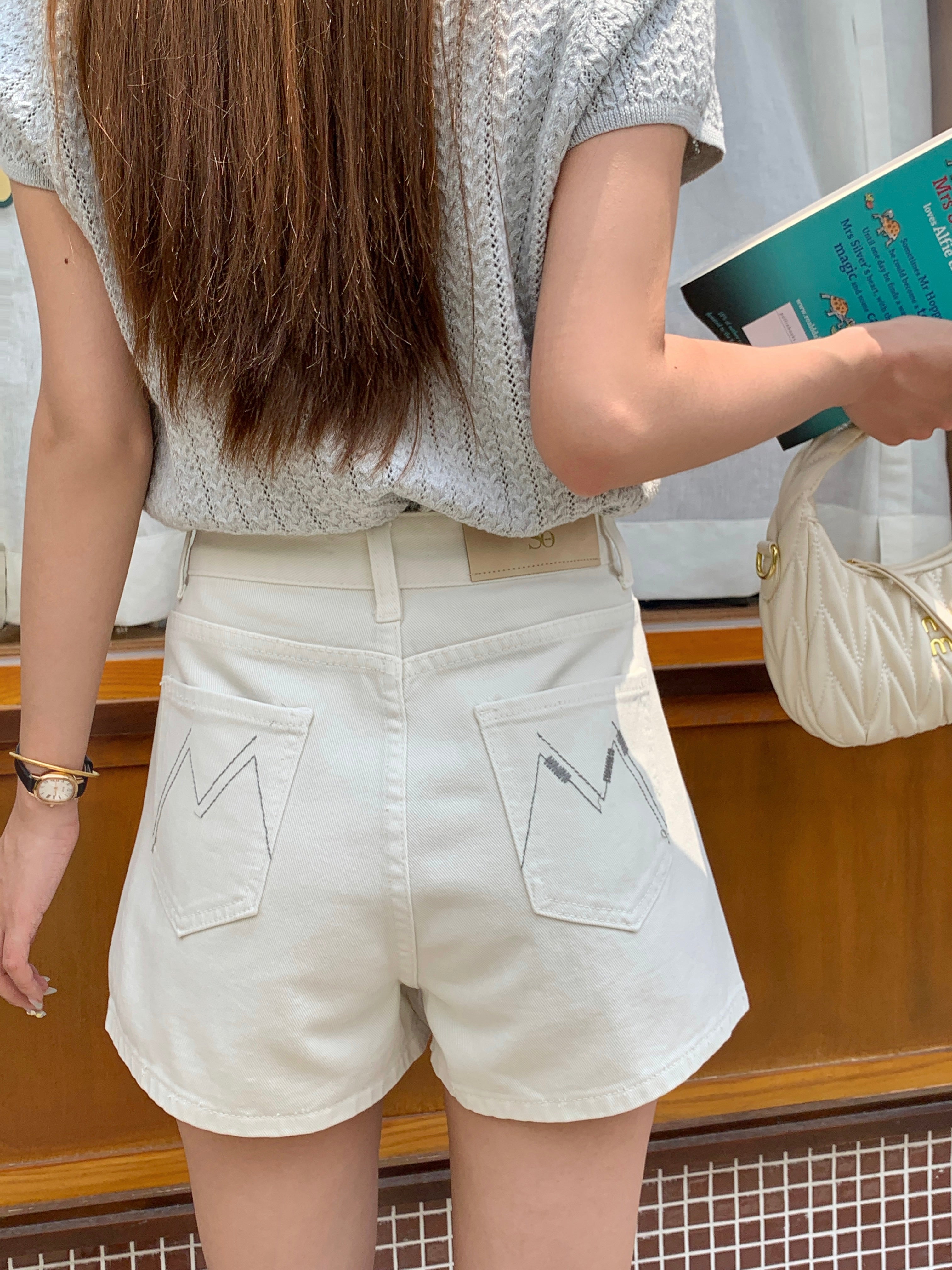 Kazuha Denim Shorts