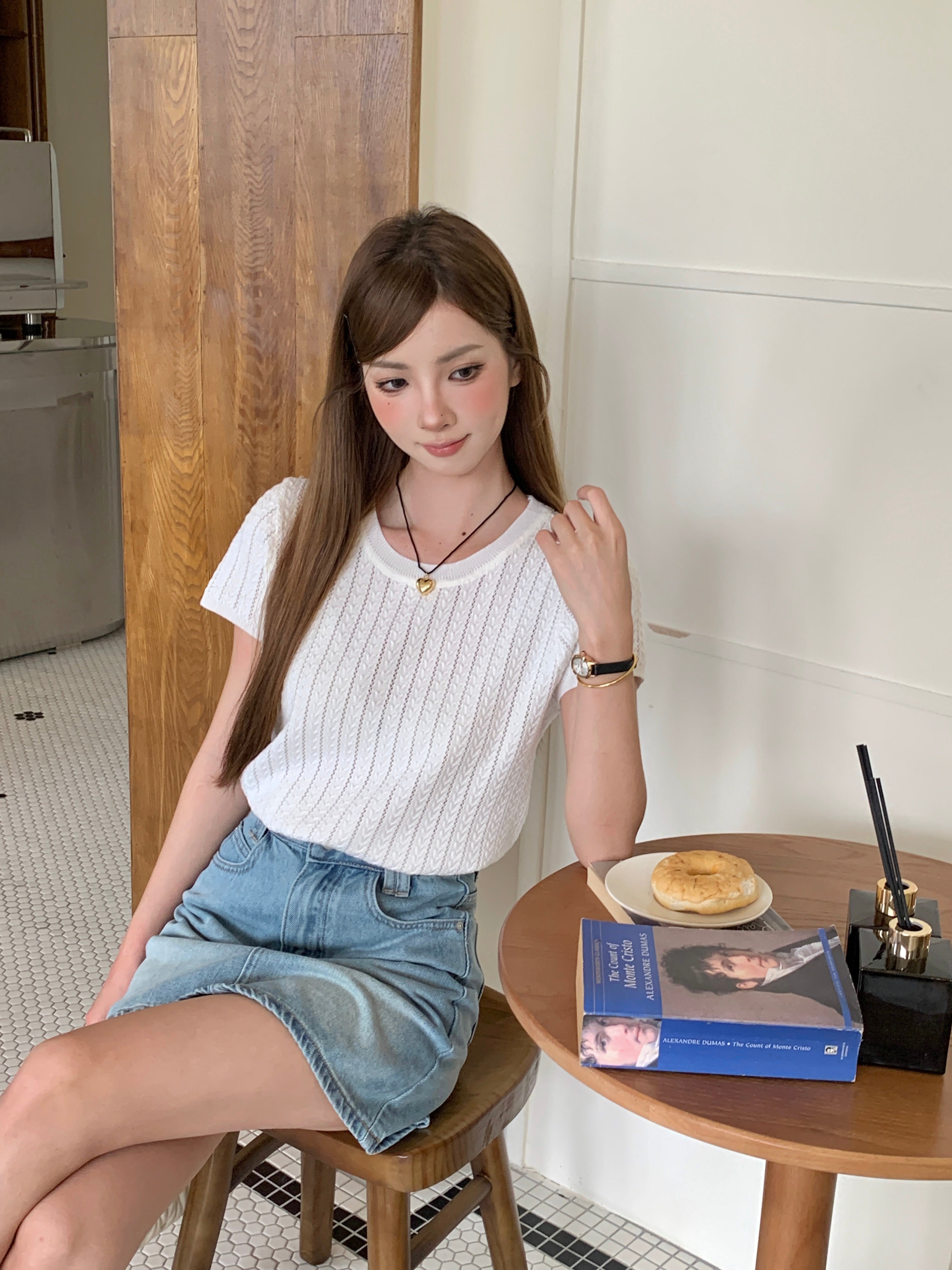 Kokomi Knitted Top