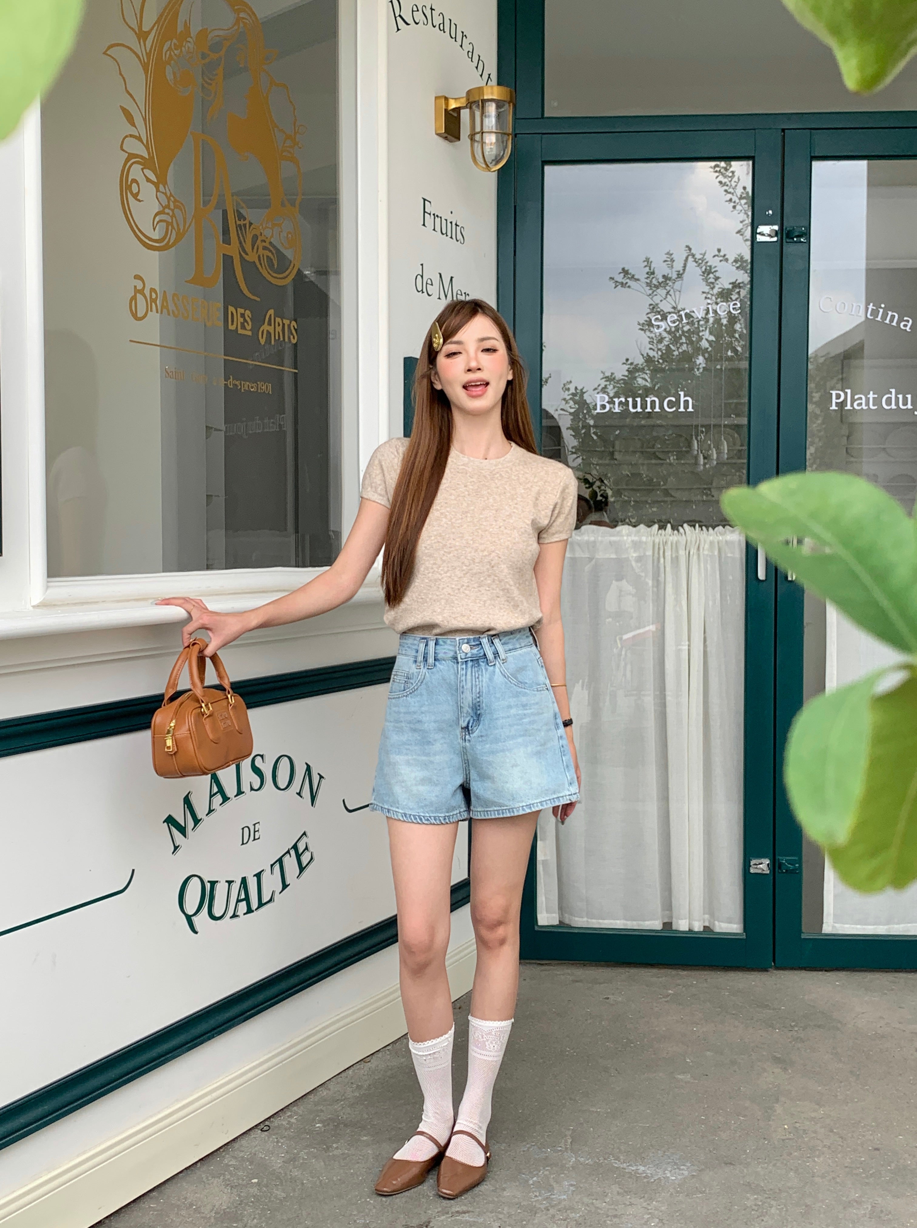 Kazuha Denim Shorts