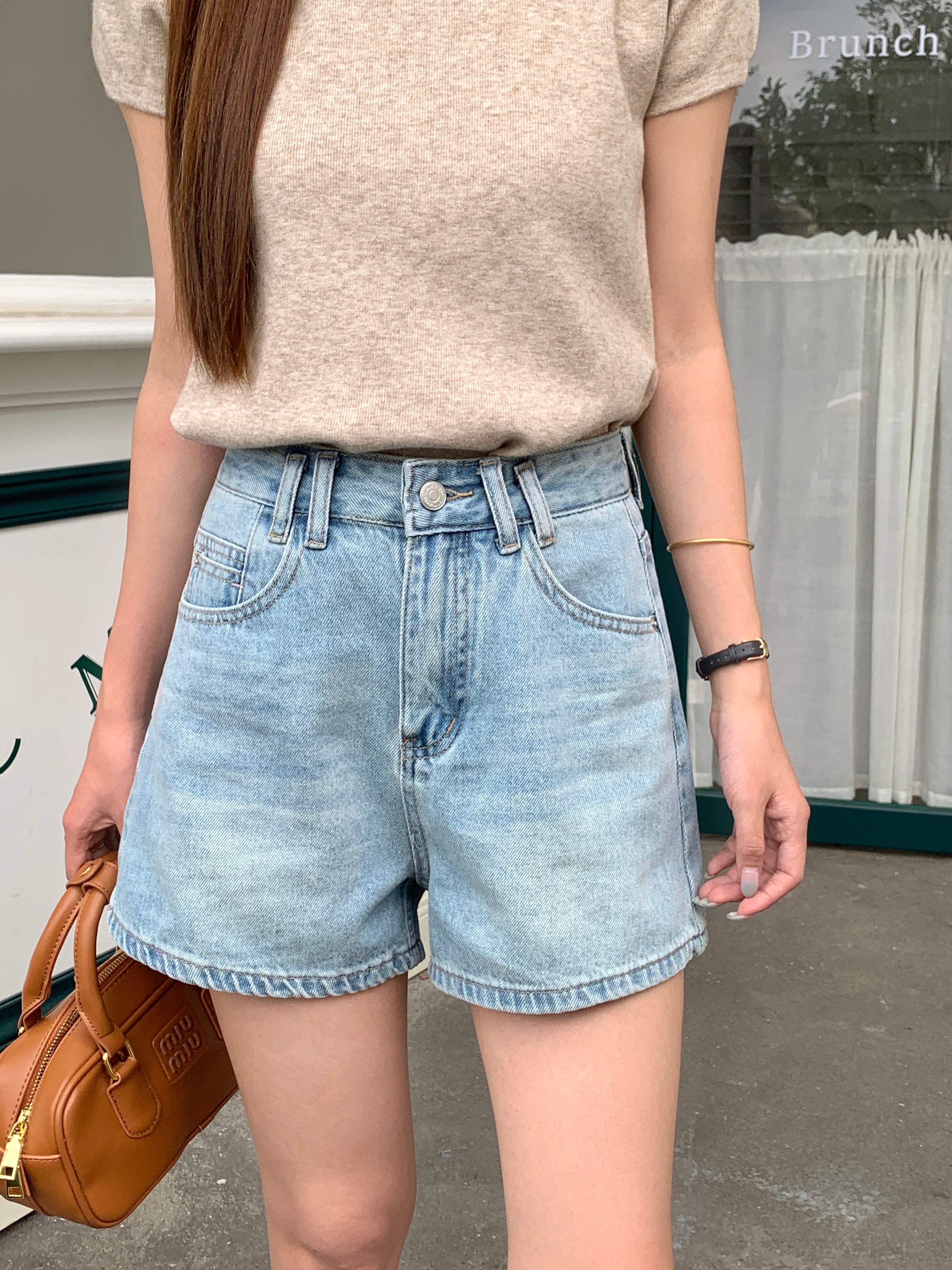 Kazuha Denim Shorts