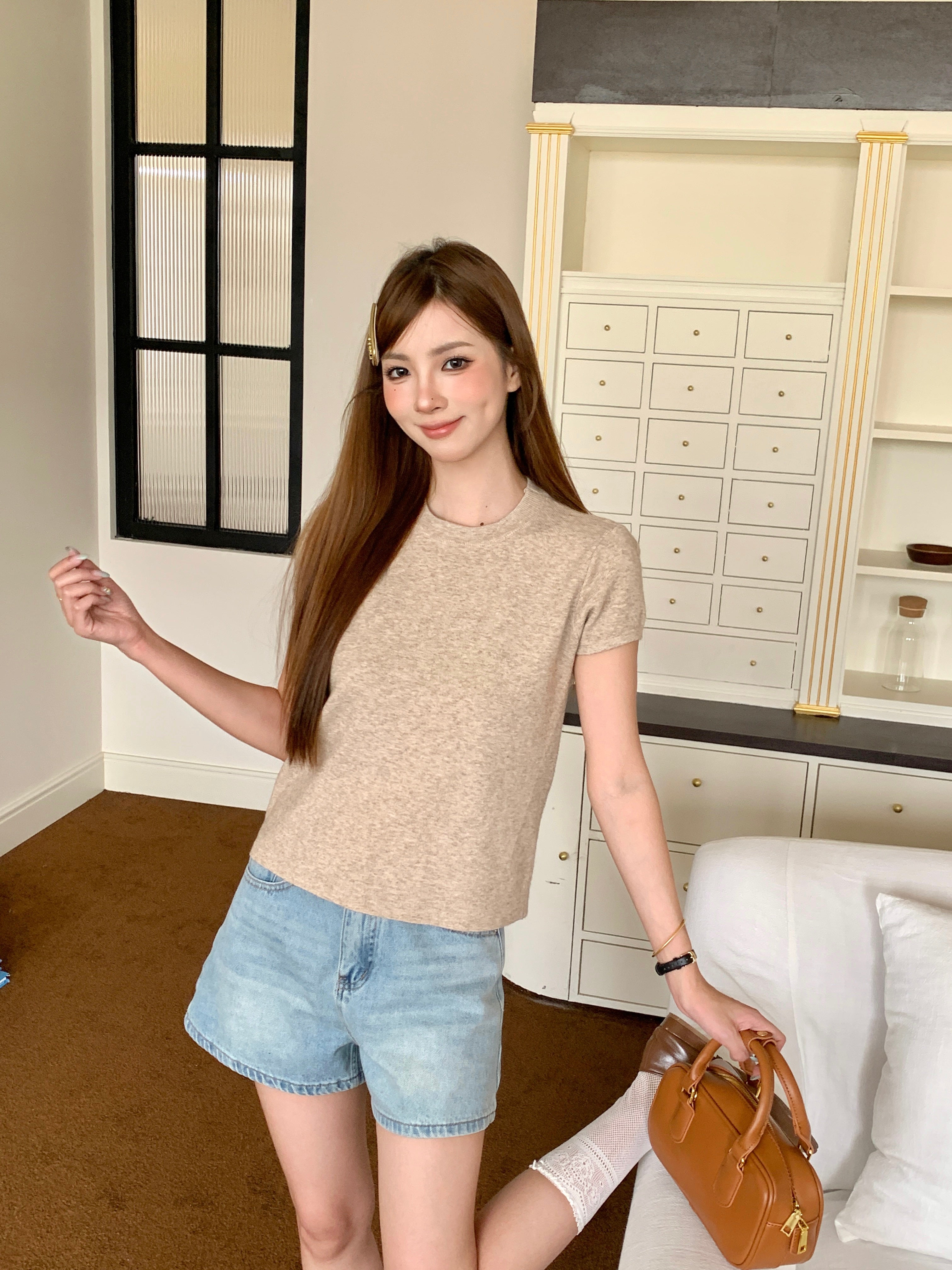 Kazuha Denim Shorts