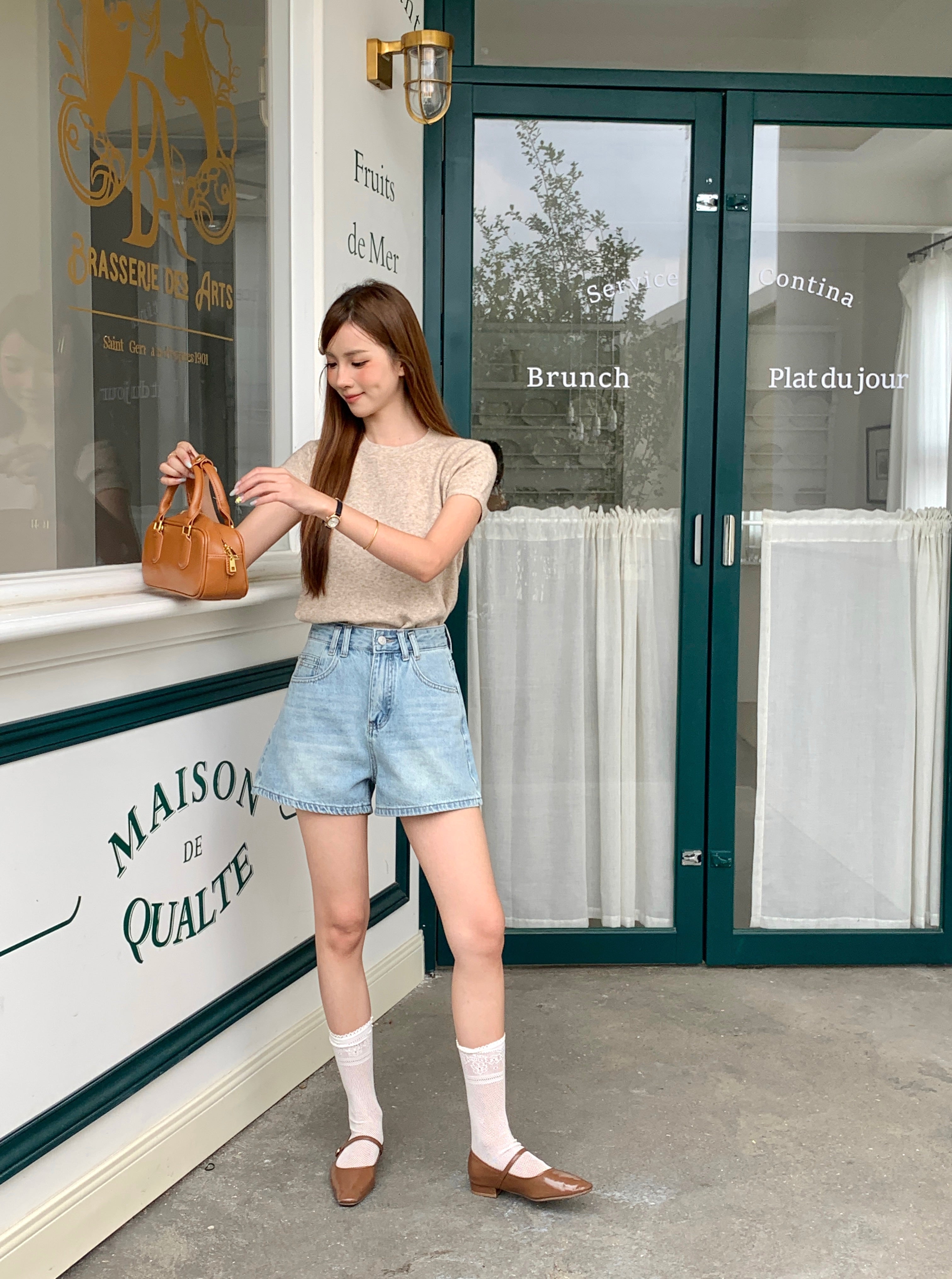 Kazuha Denim Shorts