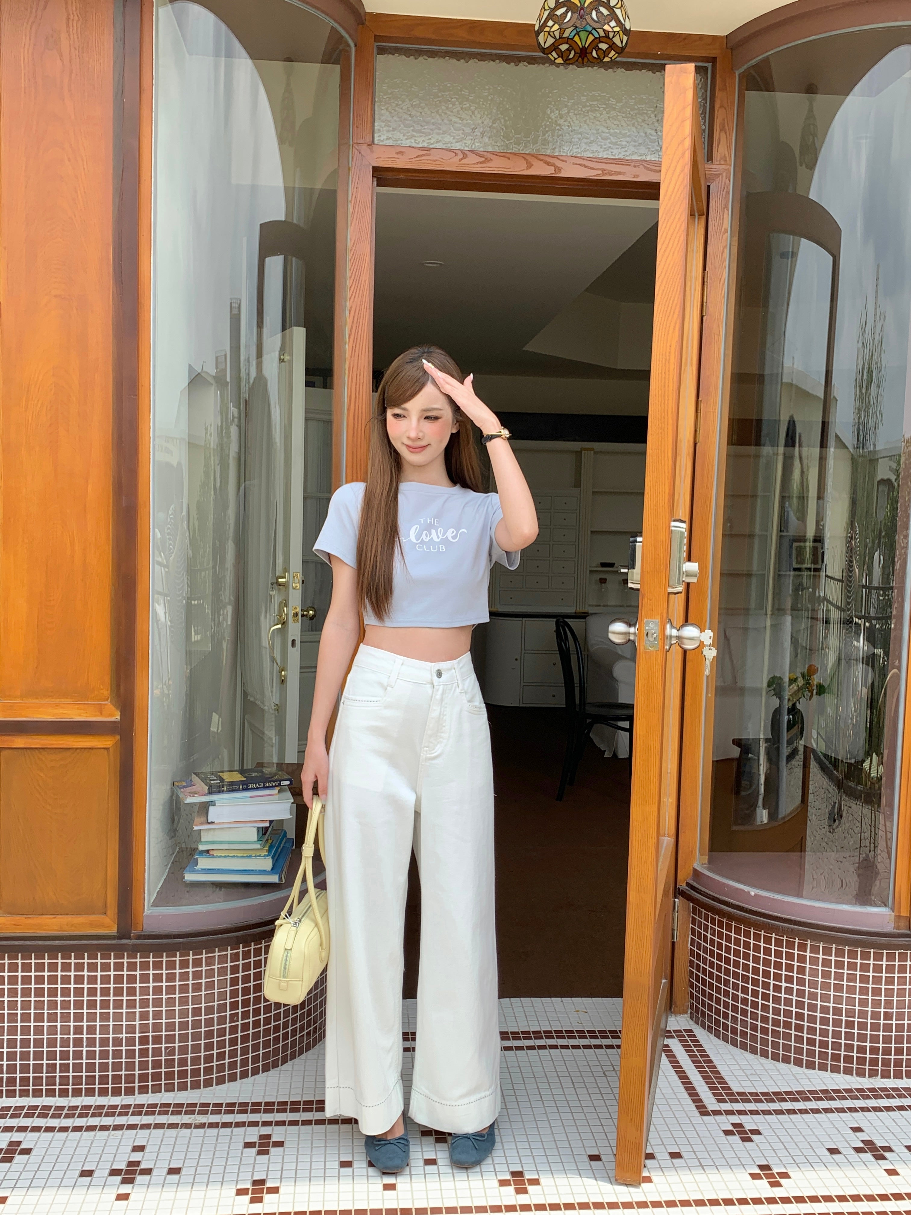TLC Graphic Crop Top