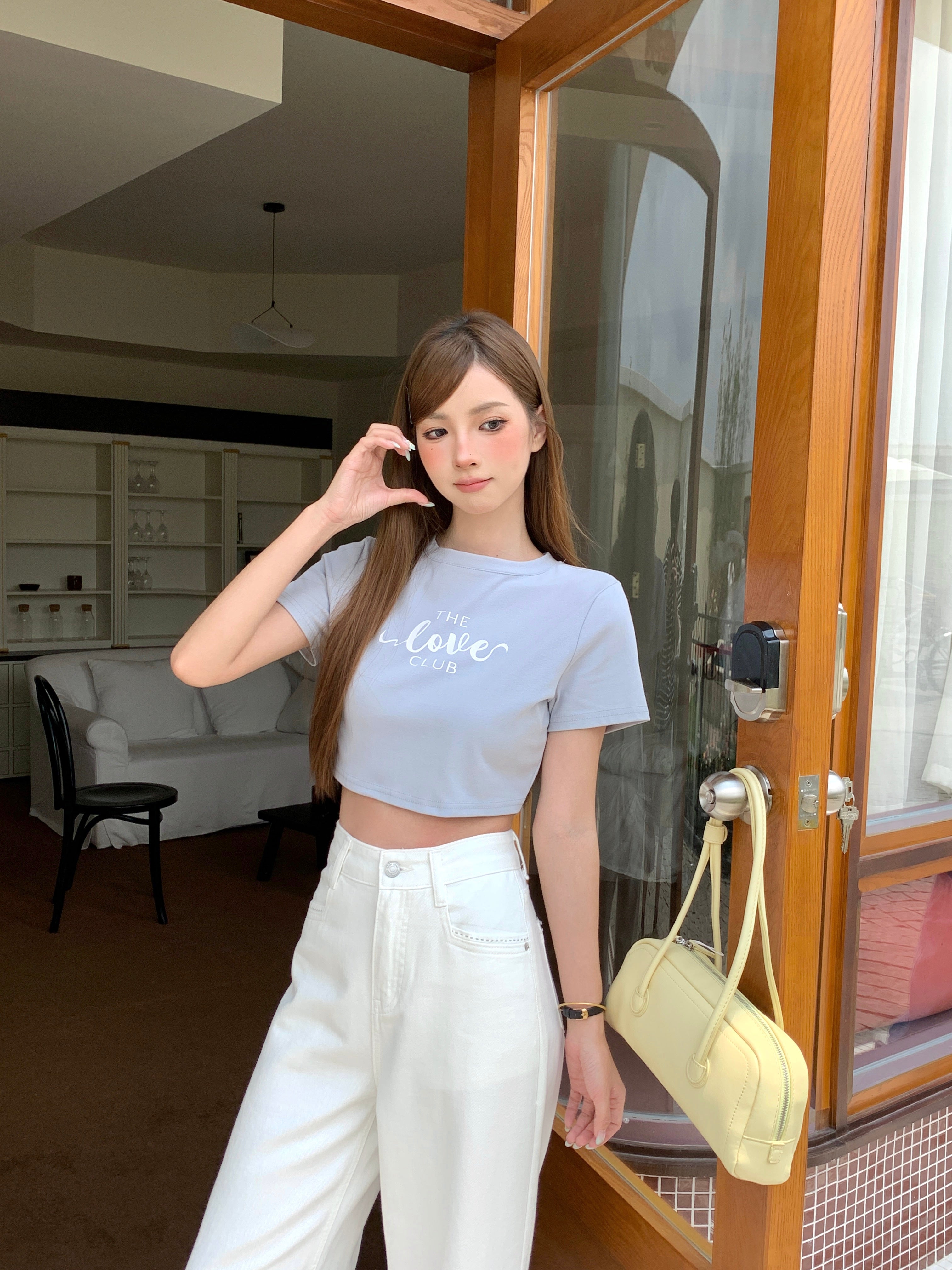 TLC Graphic Crop Top