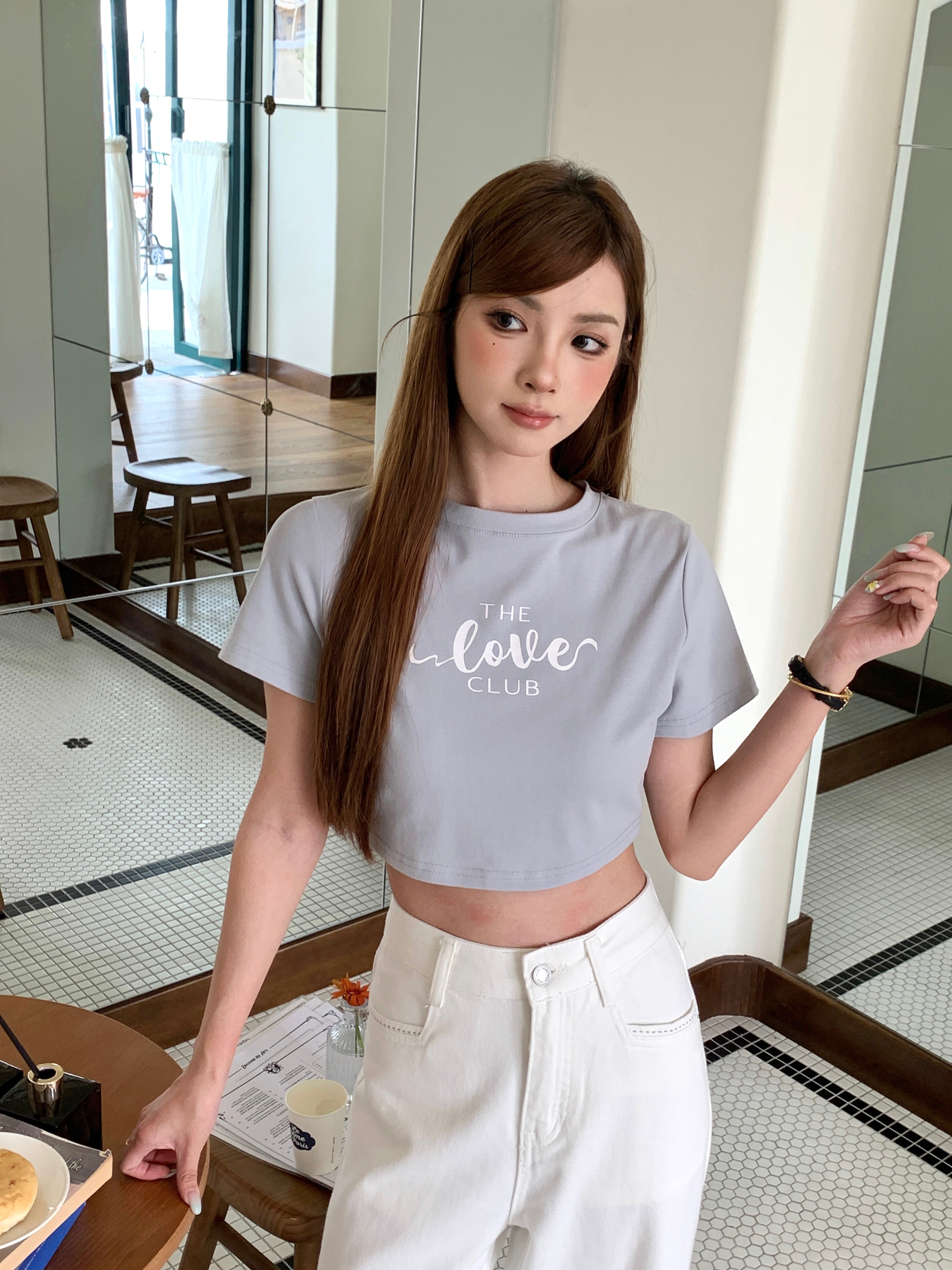 TLC Graphic Crop Top