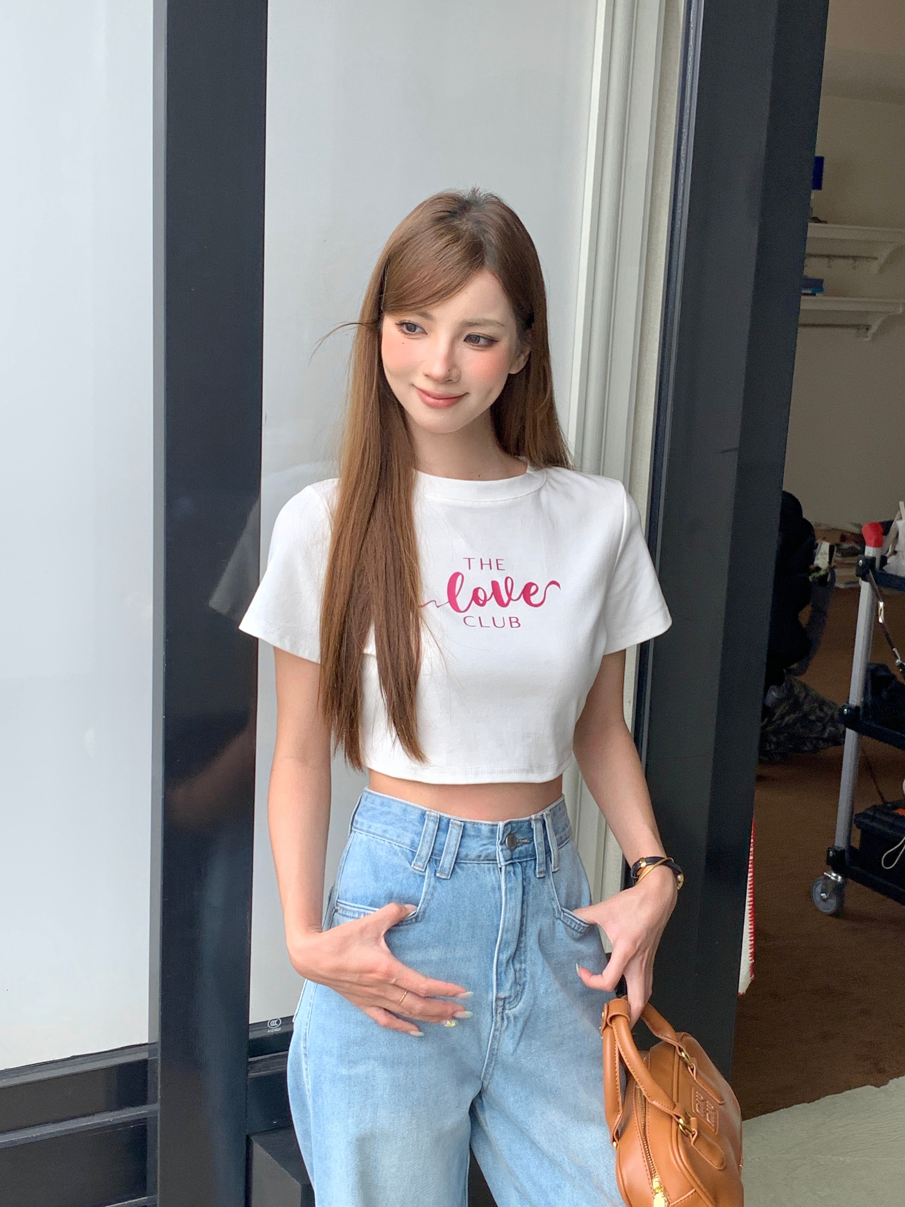TLC Graphic Crop Top