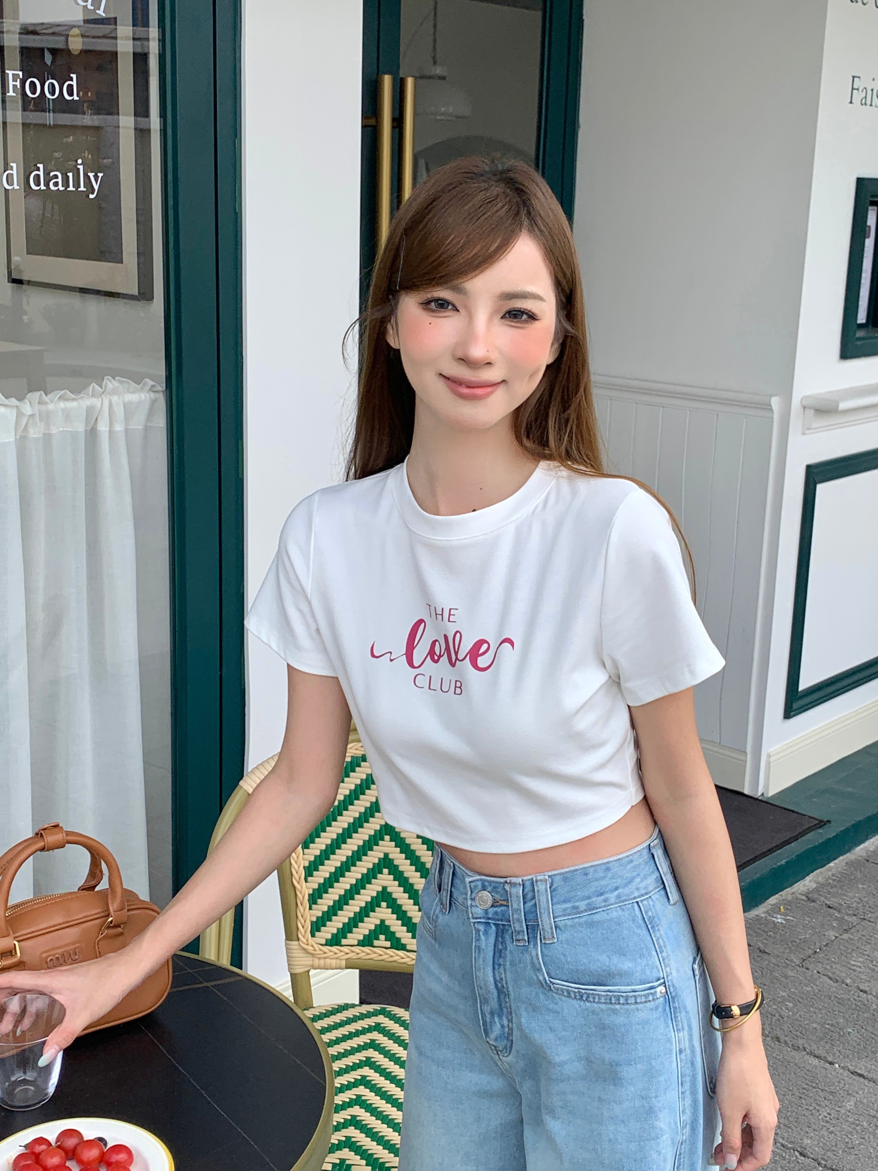 TLC Graphic Crop Top
