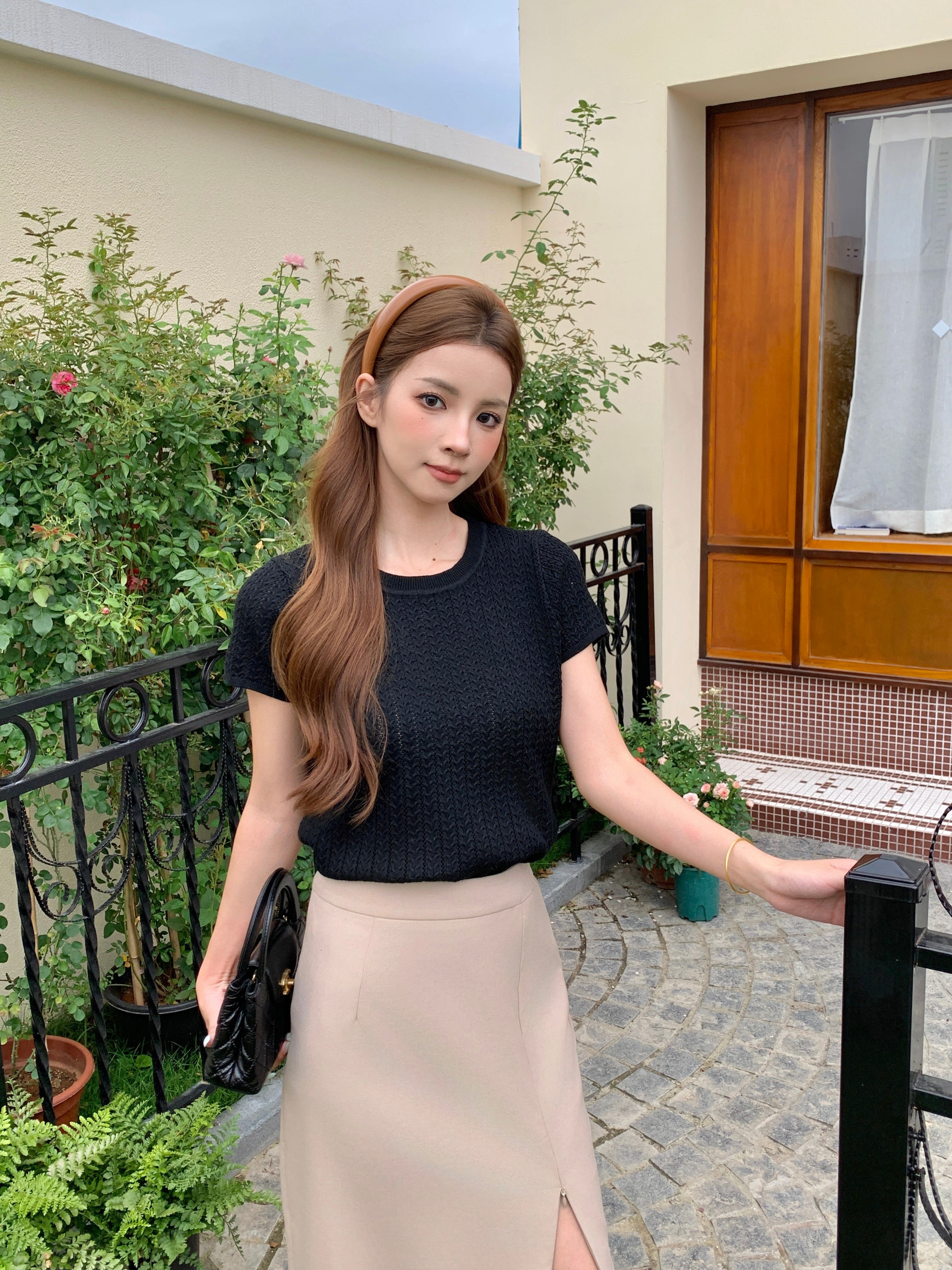 Kokomi Knitted Top