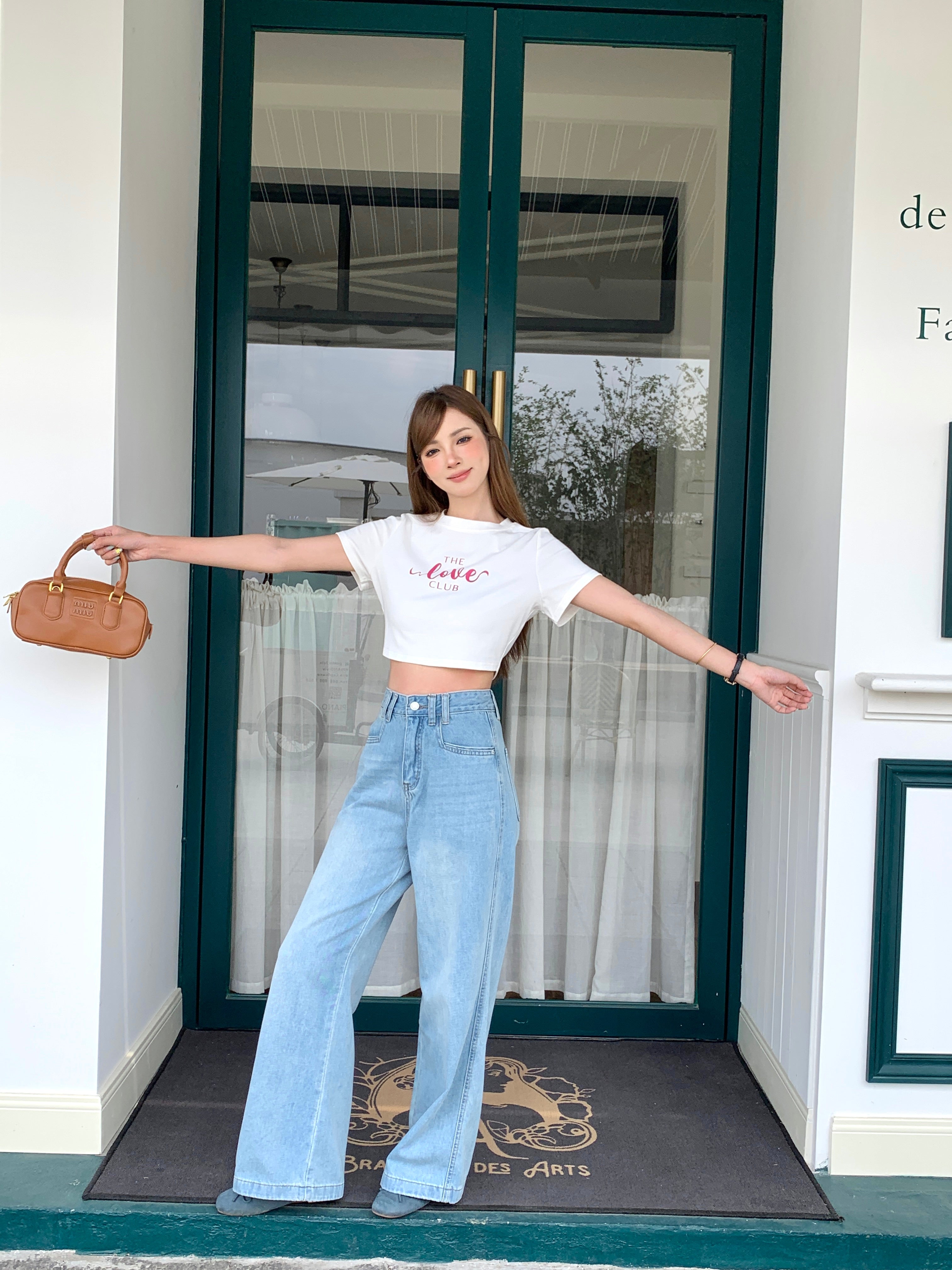 TLC Graphic Crop Top
