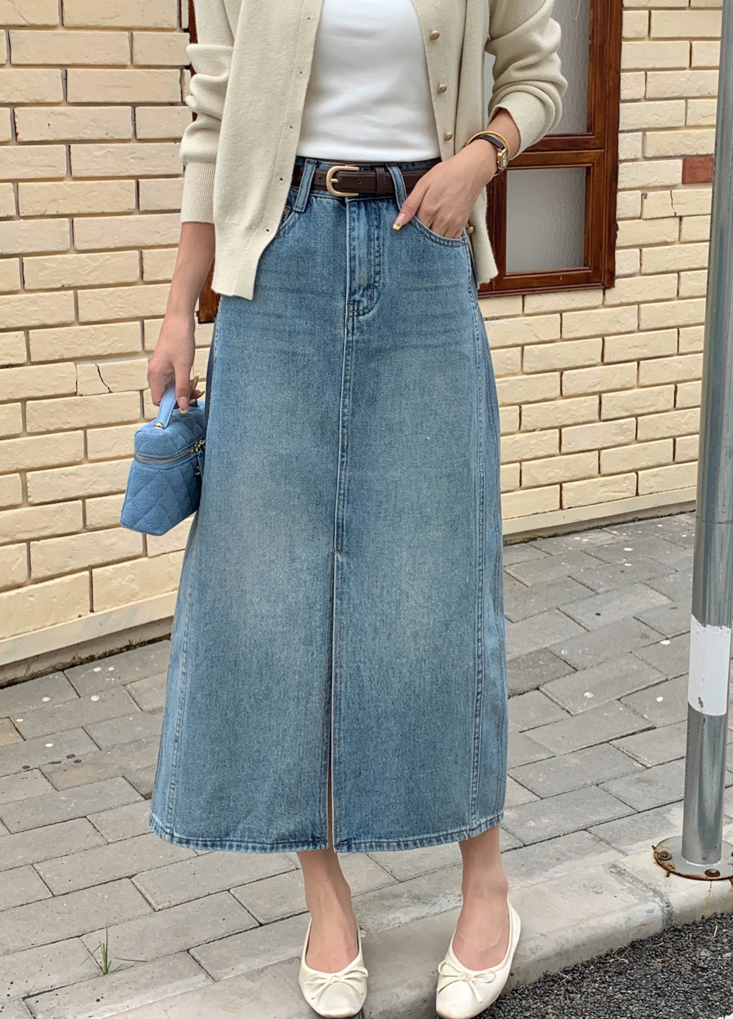 Yeona Denim Skirt