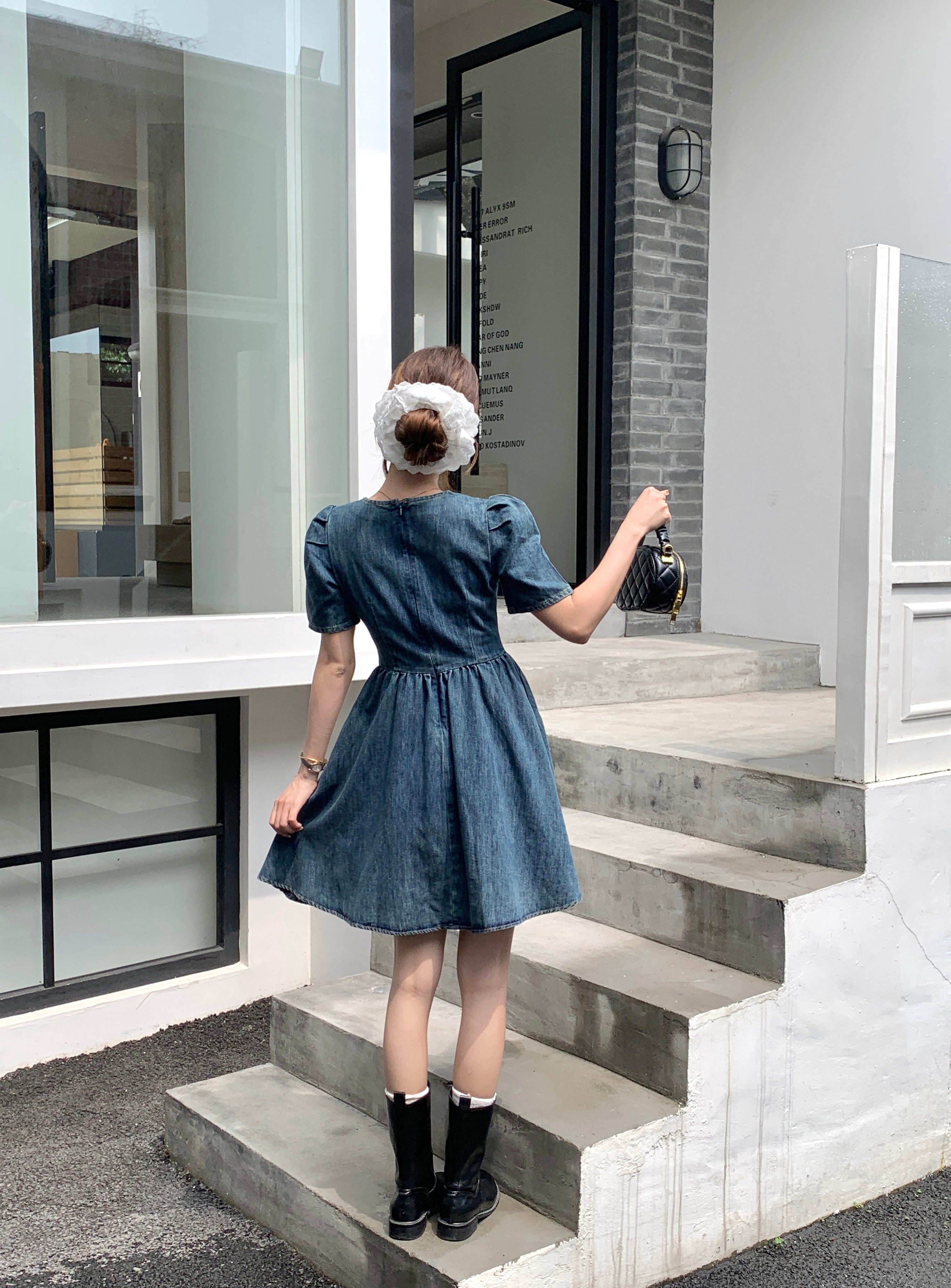 Candace Denim Dress