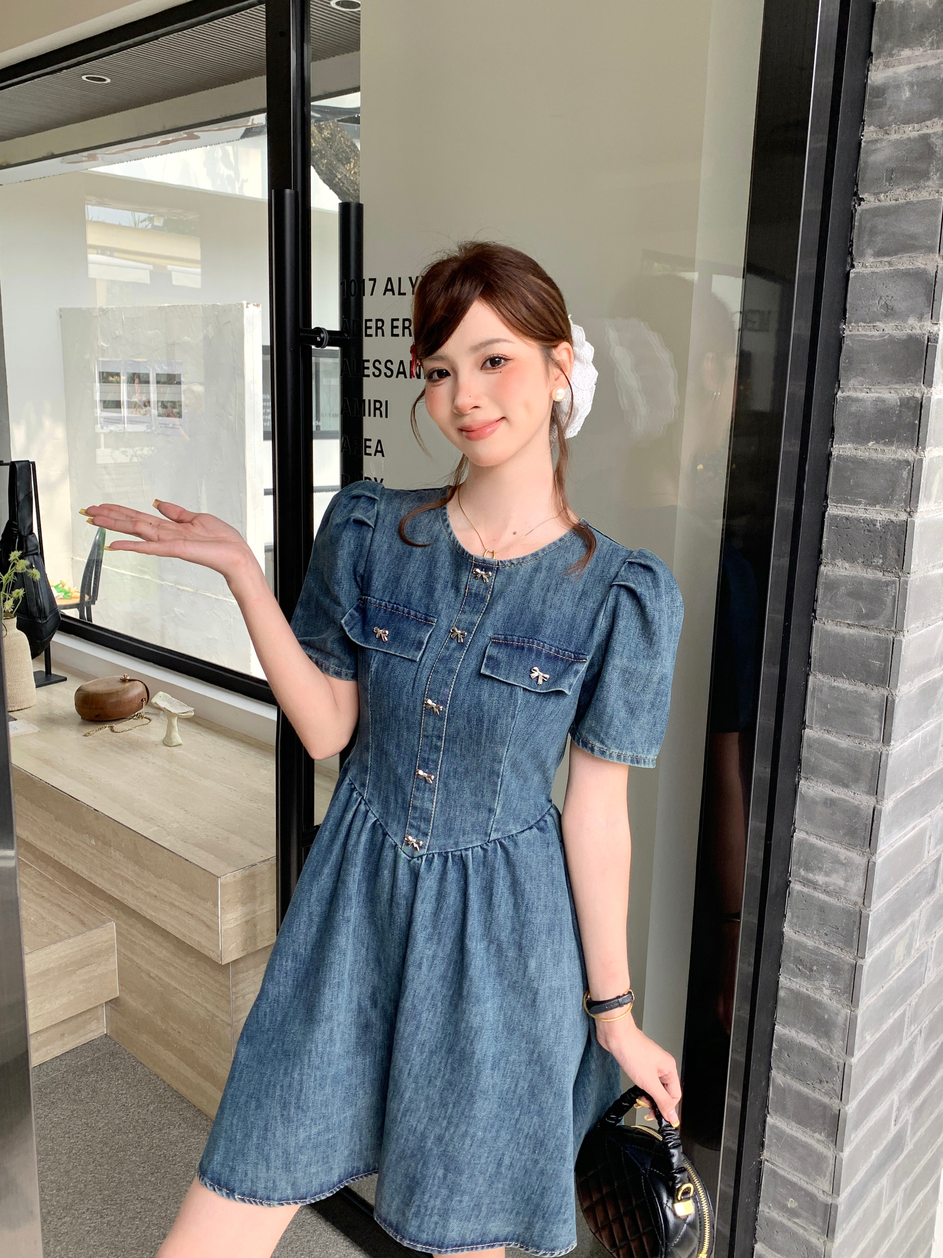 Candace Denim Dress