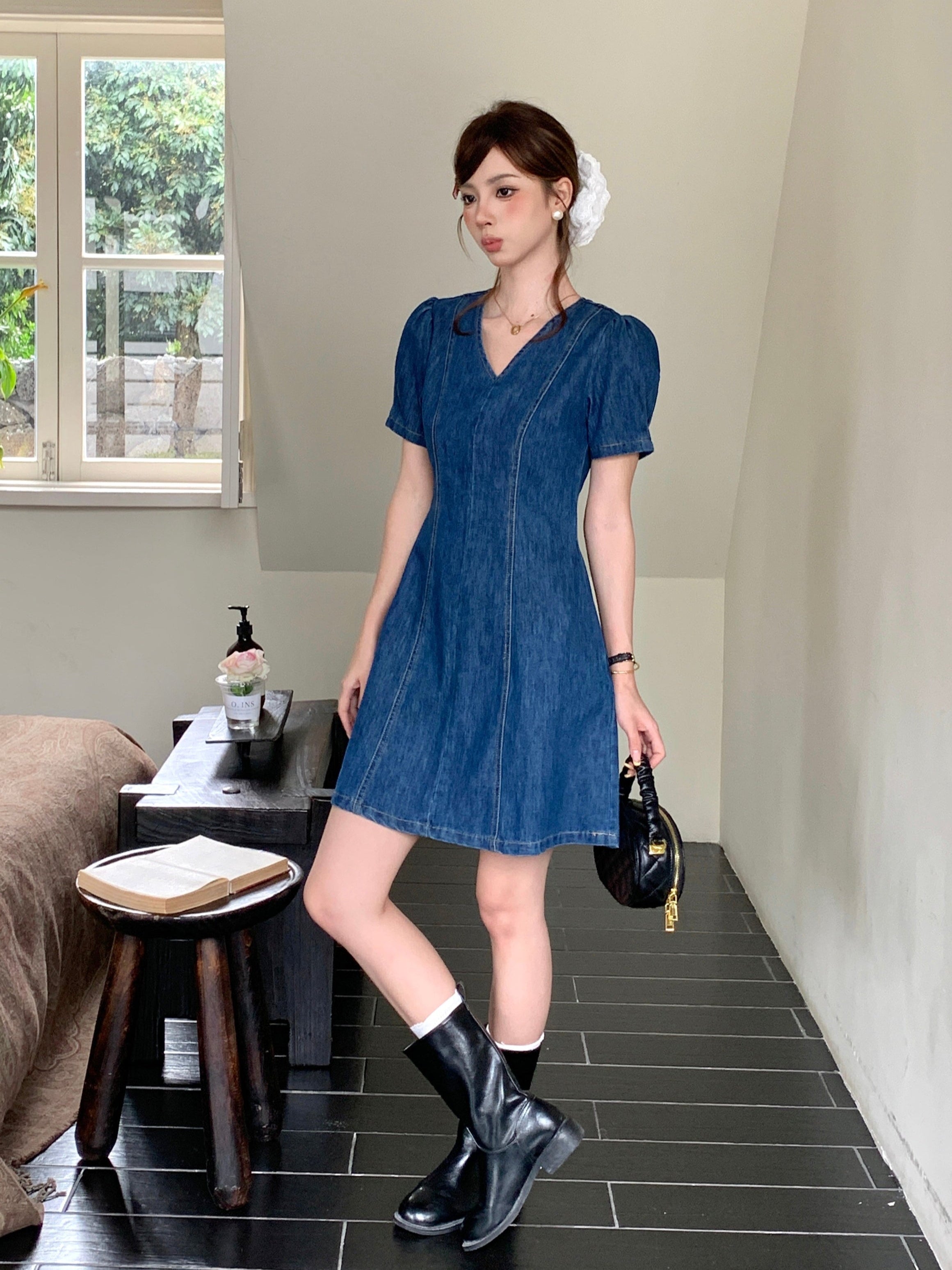 Benitta Denim Dress