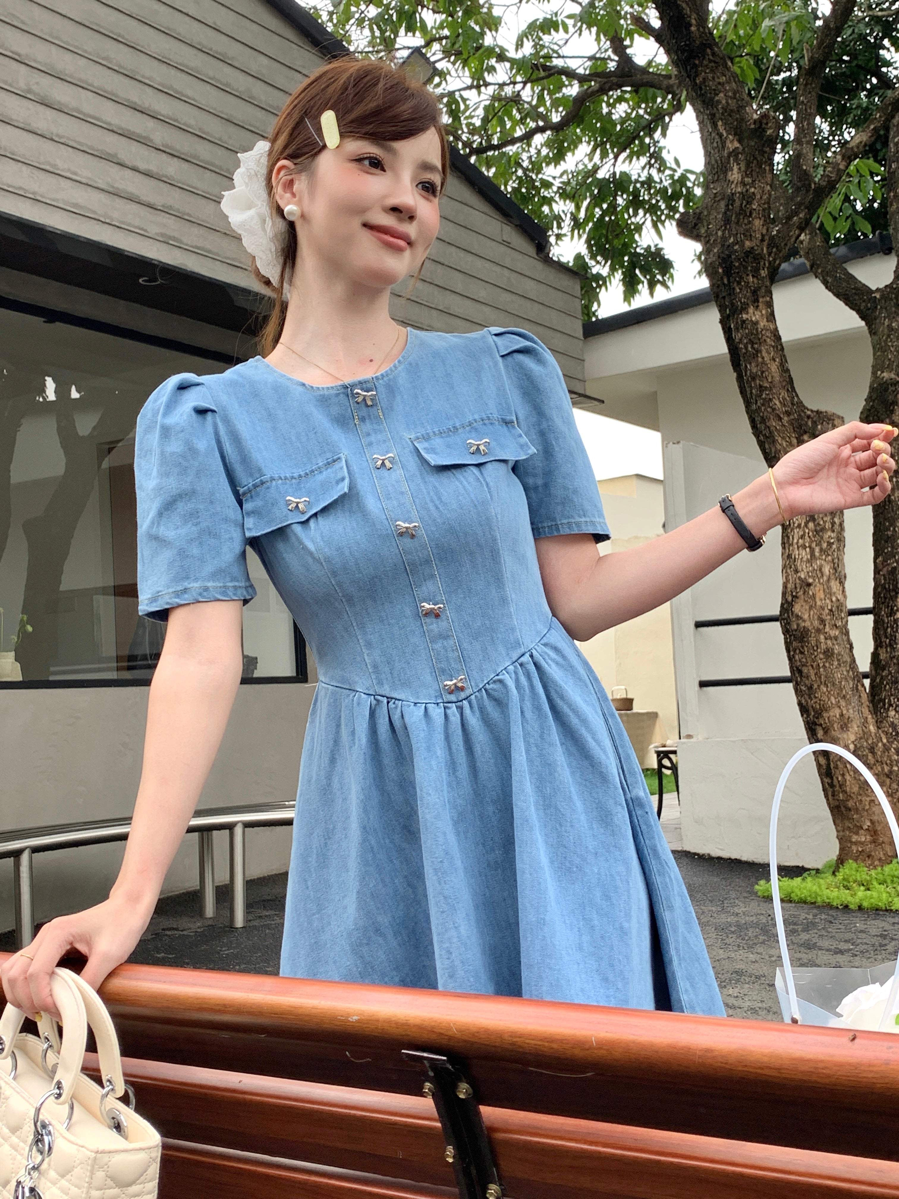 Candace Denim Dress
