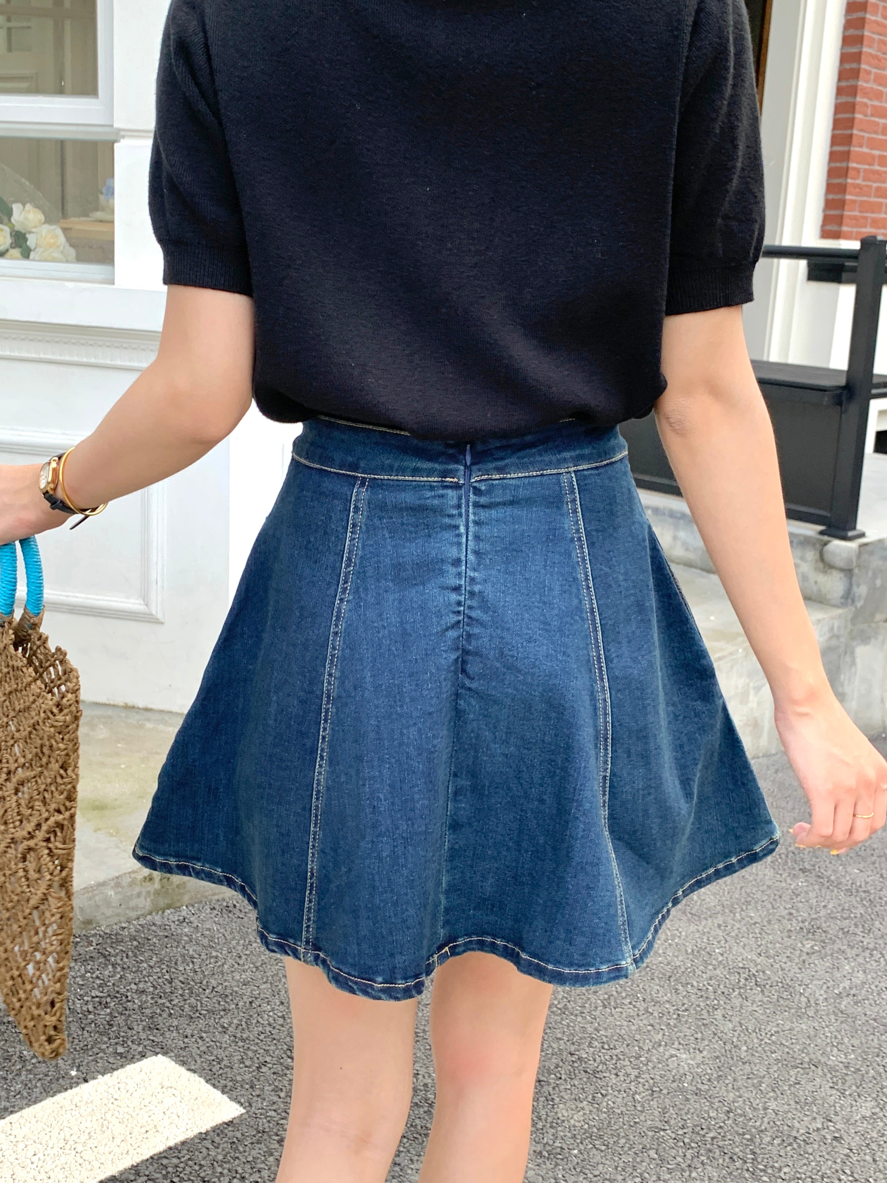 Nahida Denim Skirt