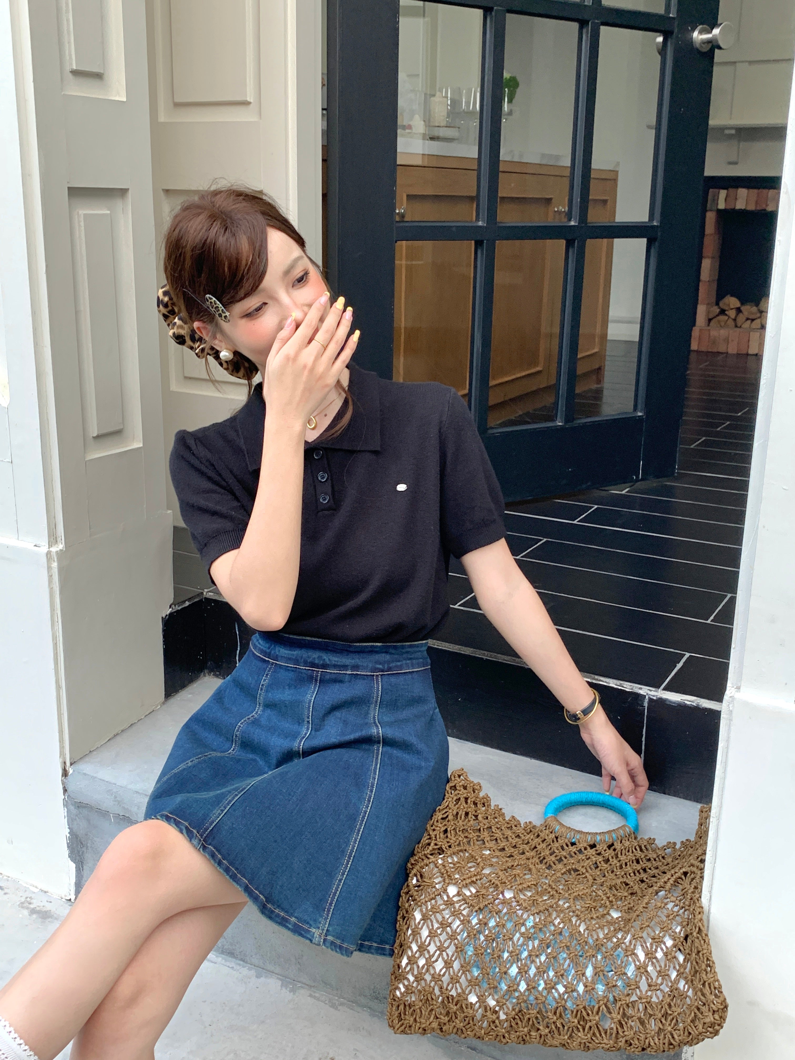 Nahida Denim Skirt