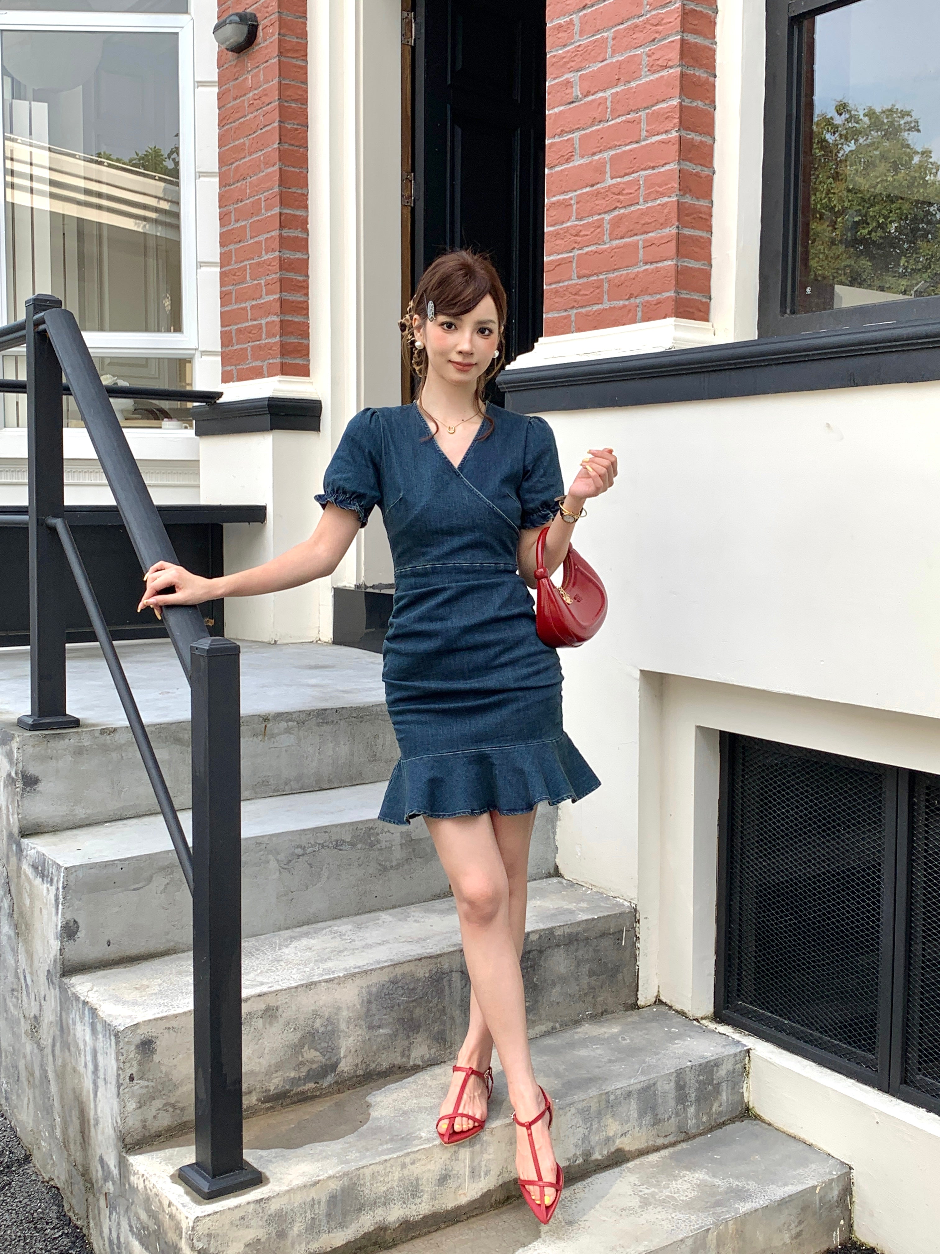 Winnie Denim Dress