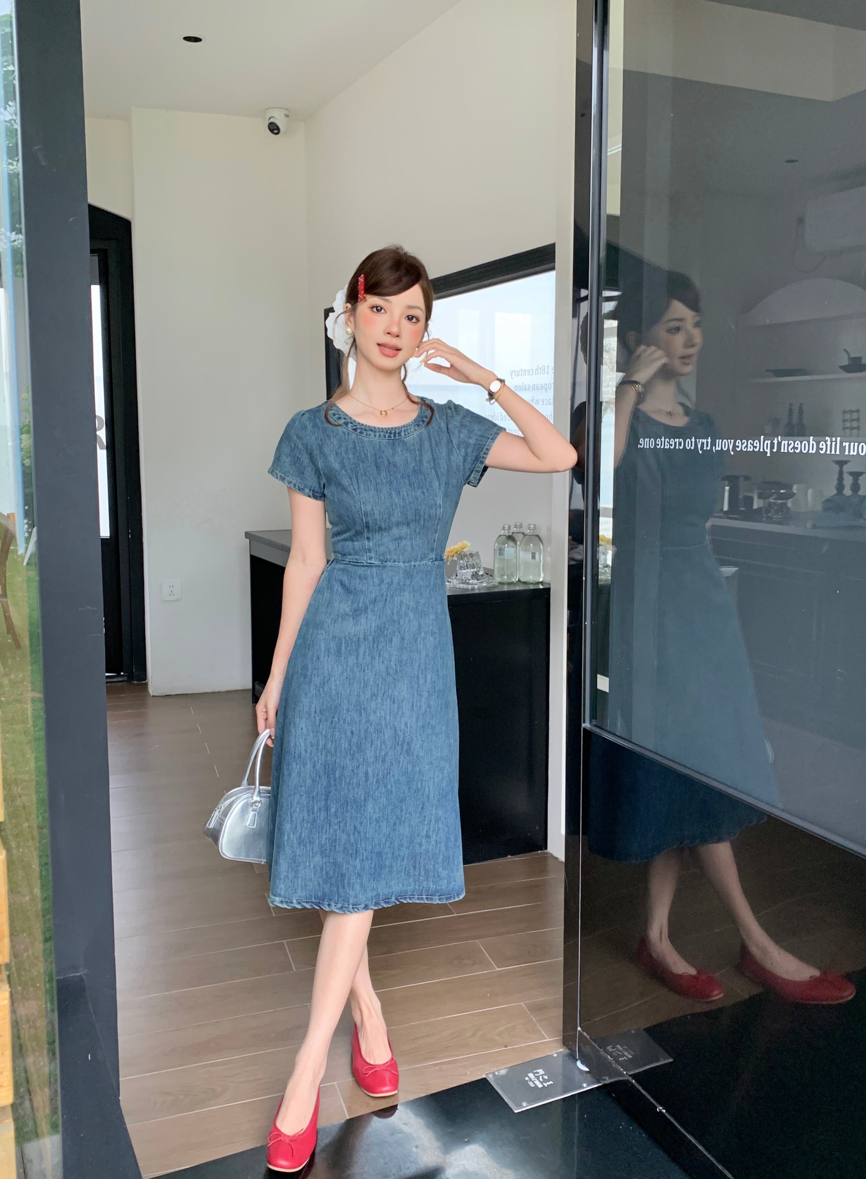 Sigewinne Denim Dress