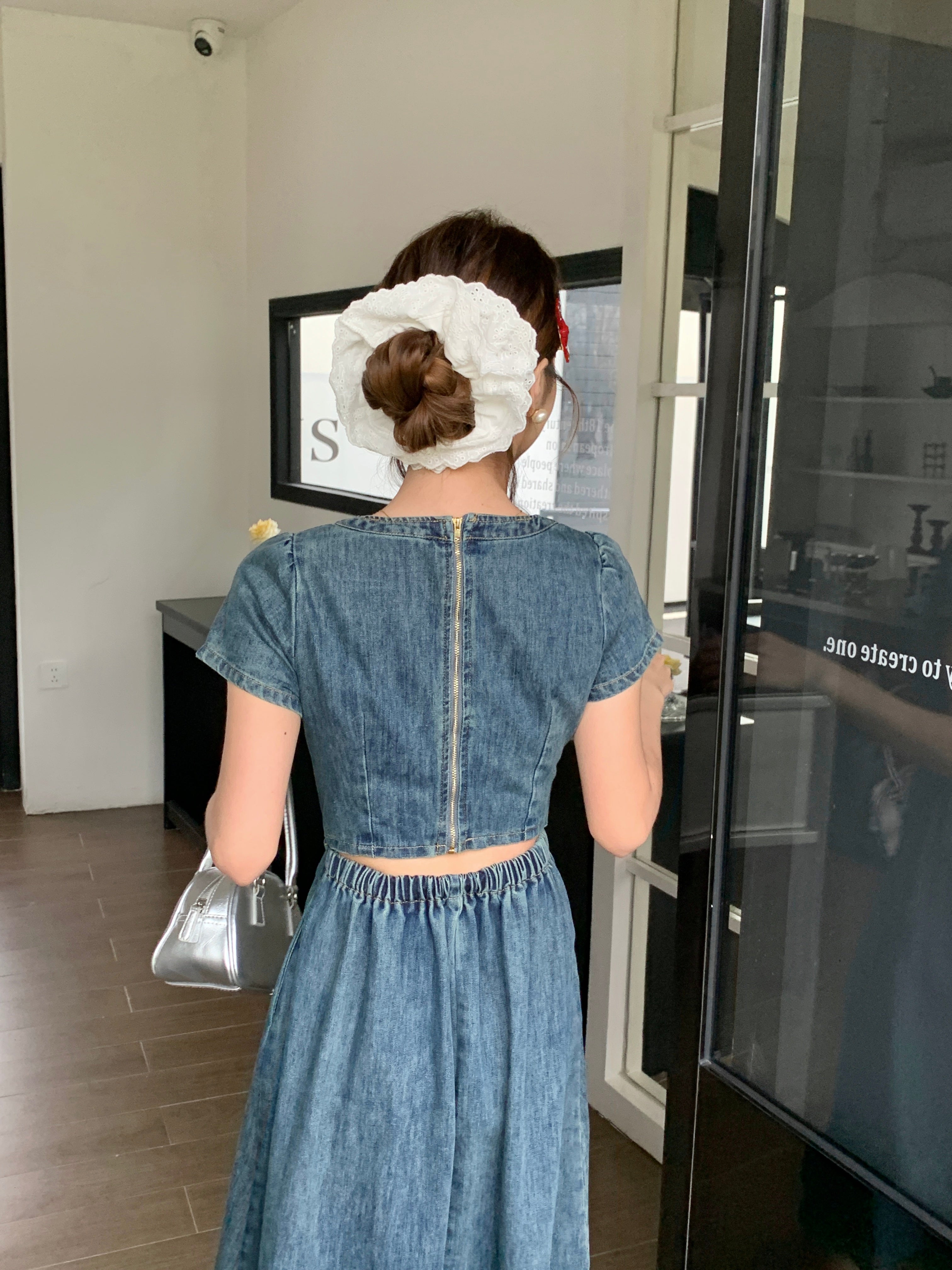 Sigewinne Denim Dress